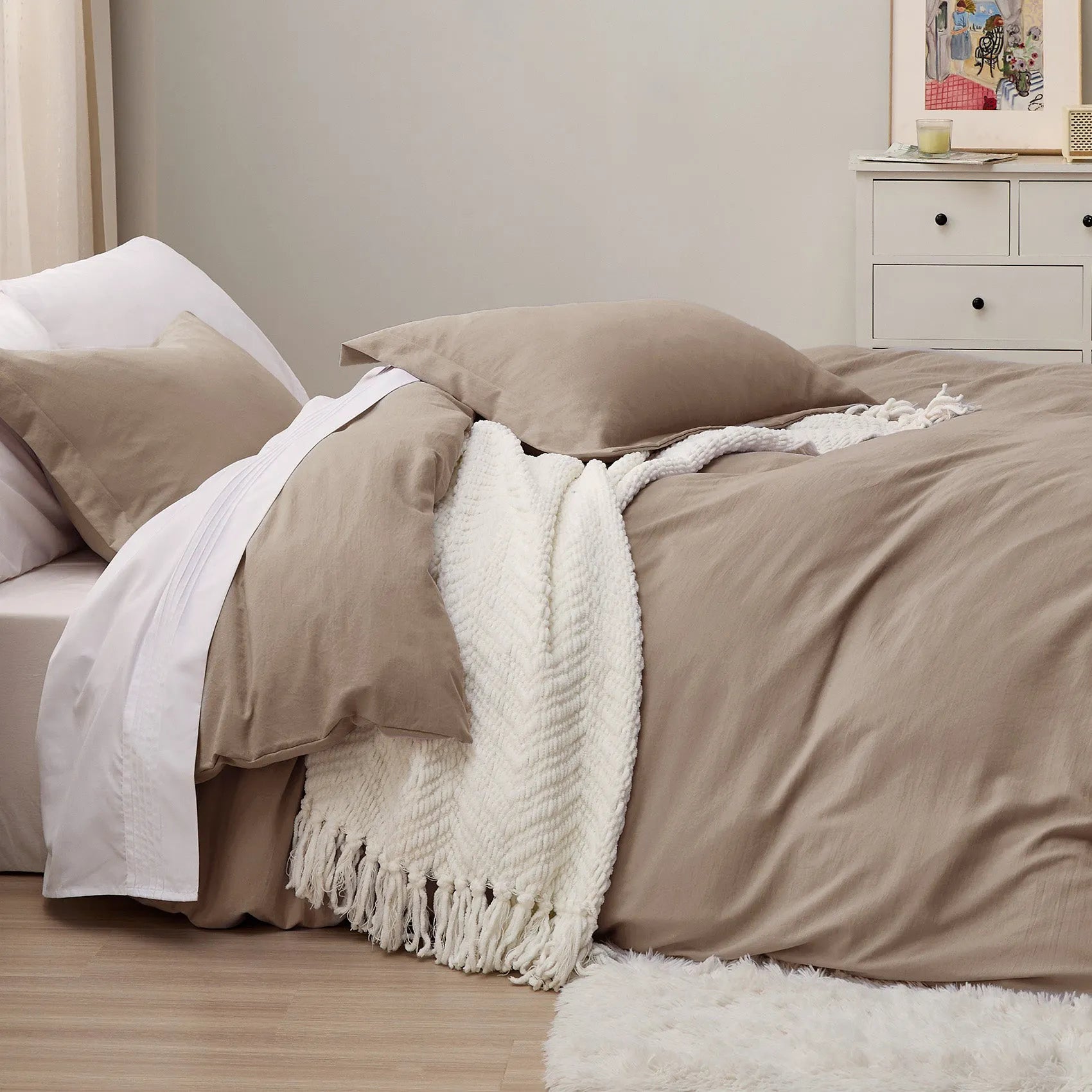 Ultra-Soft Hypoallergenic Microfiber Duvet Cover Set