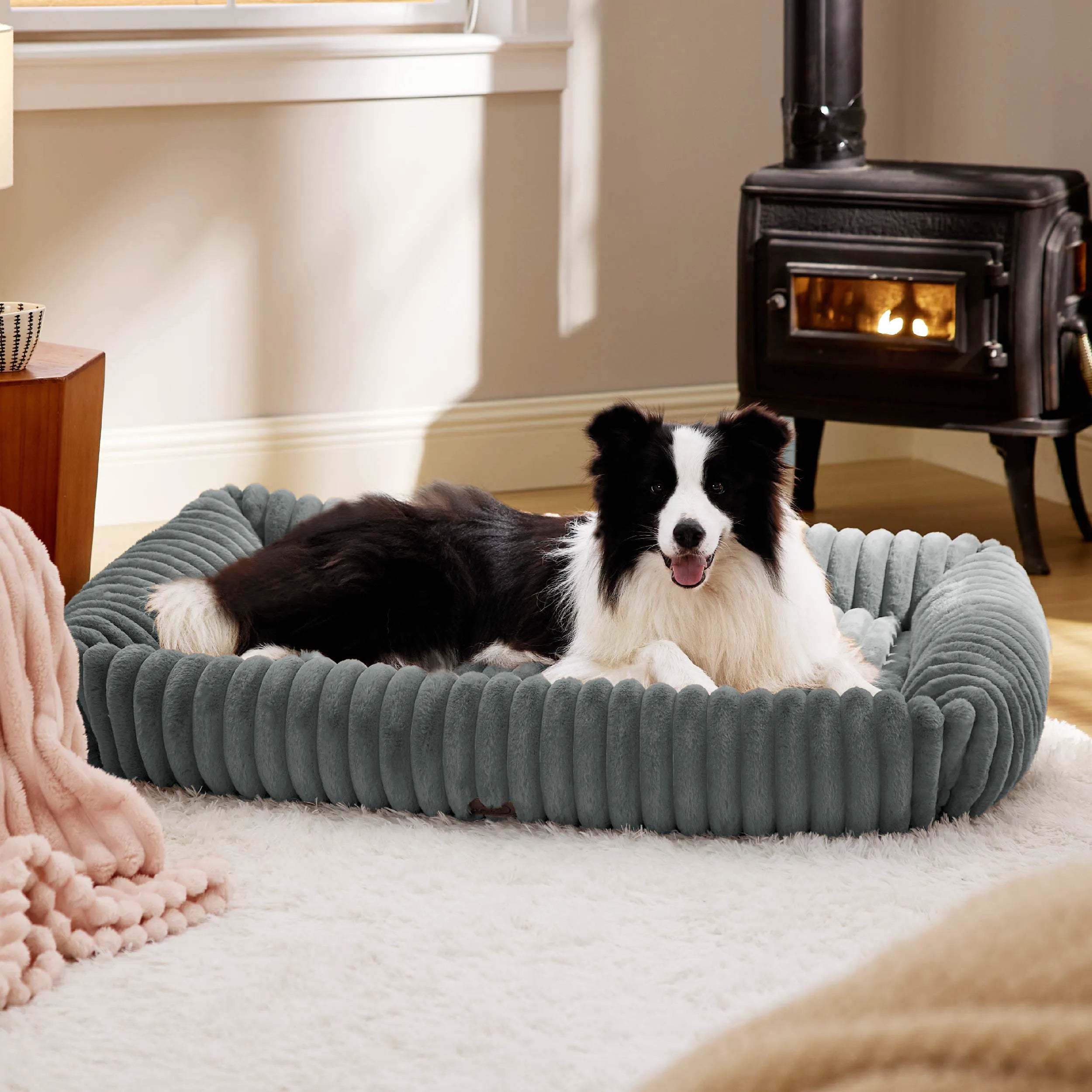 ComfyFleece™ Rectangular Dog Bed