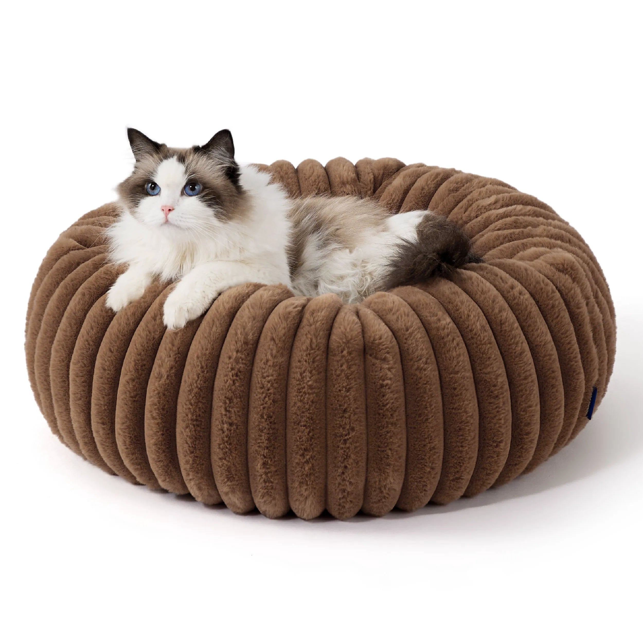 ComfyFleece™ Donut Dog Bed