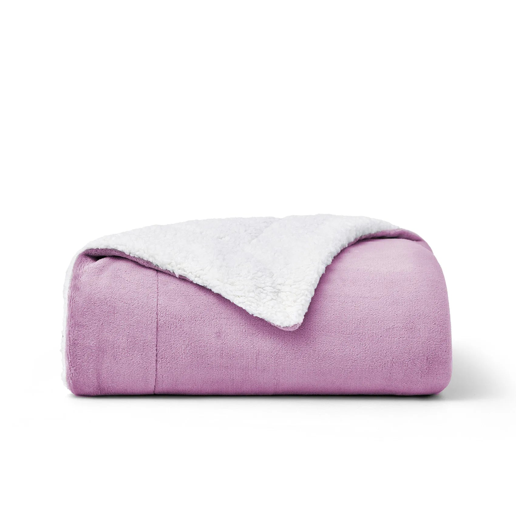 Cozy Sherpa Fleece Throw Blanket