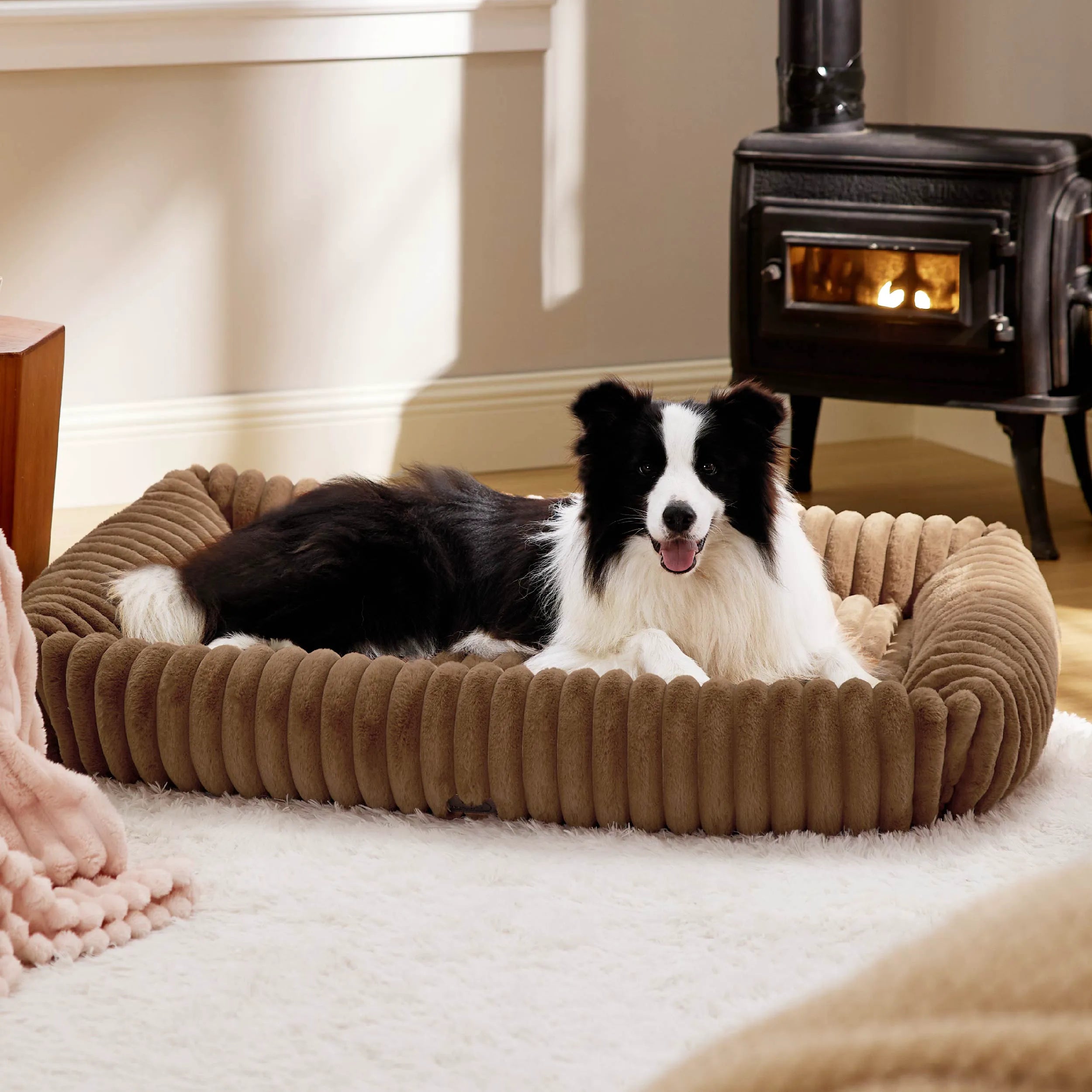 ComfyFleece™ Rectangular Dog Bed