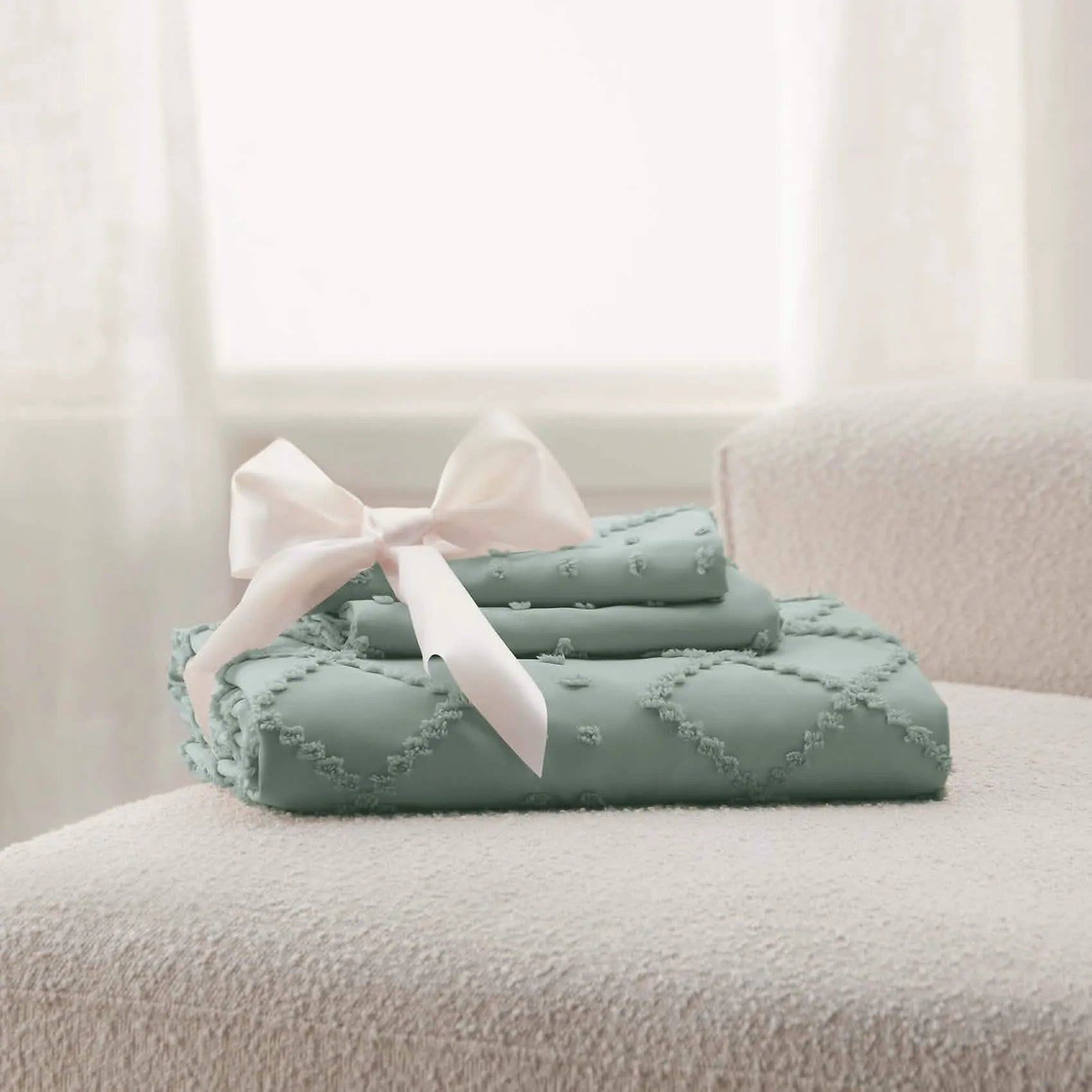 Boho Embroidery Duvet Cover Set