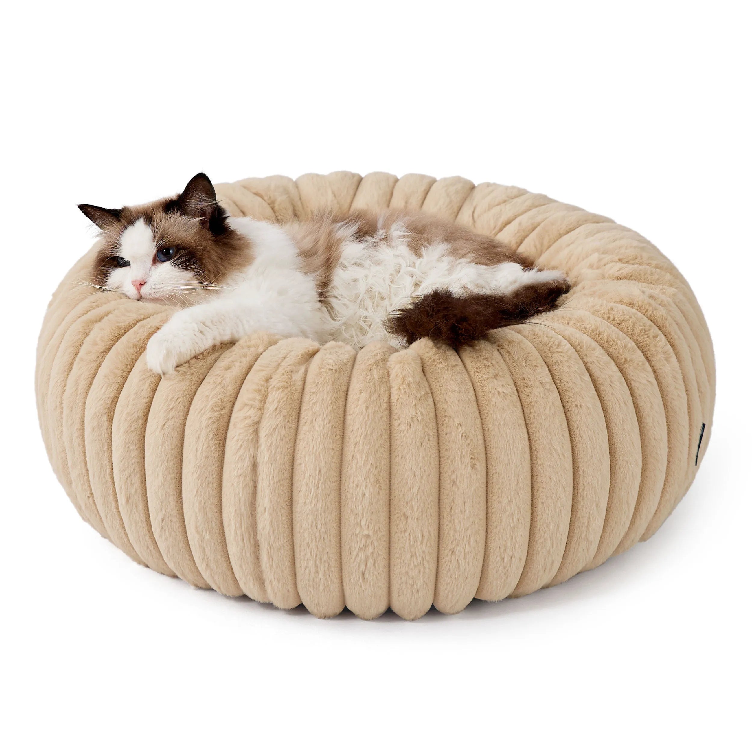ComfyFleece™ Donut Dog Bed