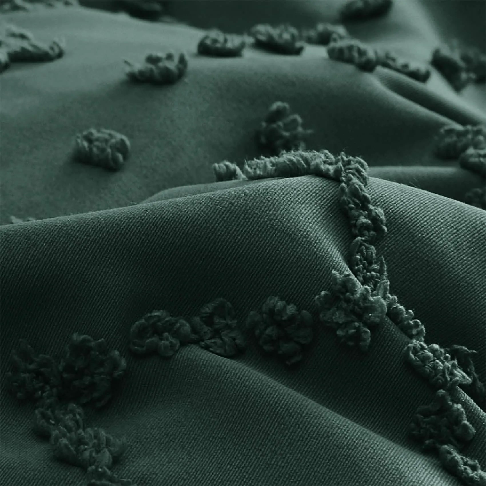 Tufted Embroidery Comforter Set
