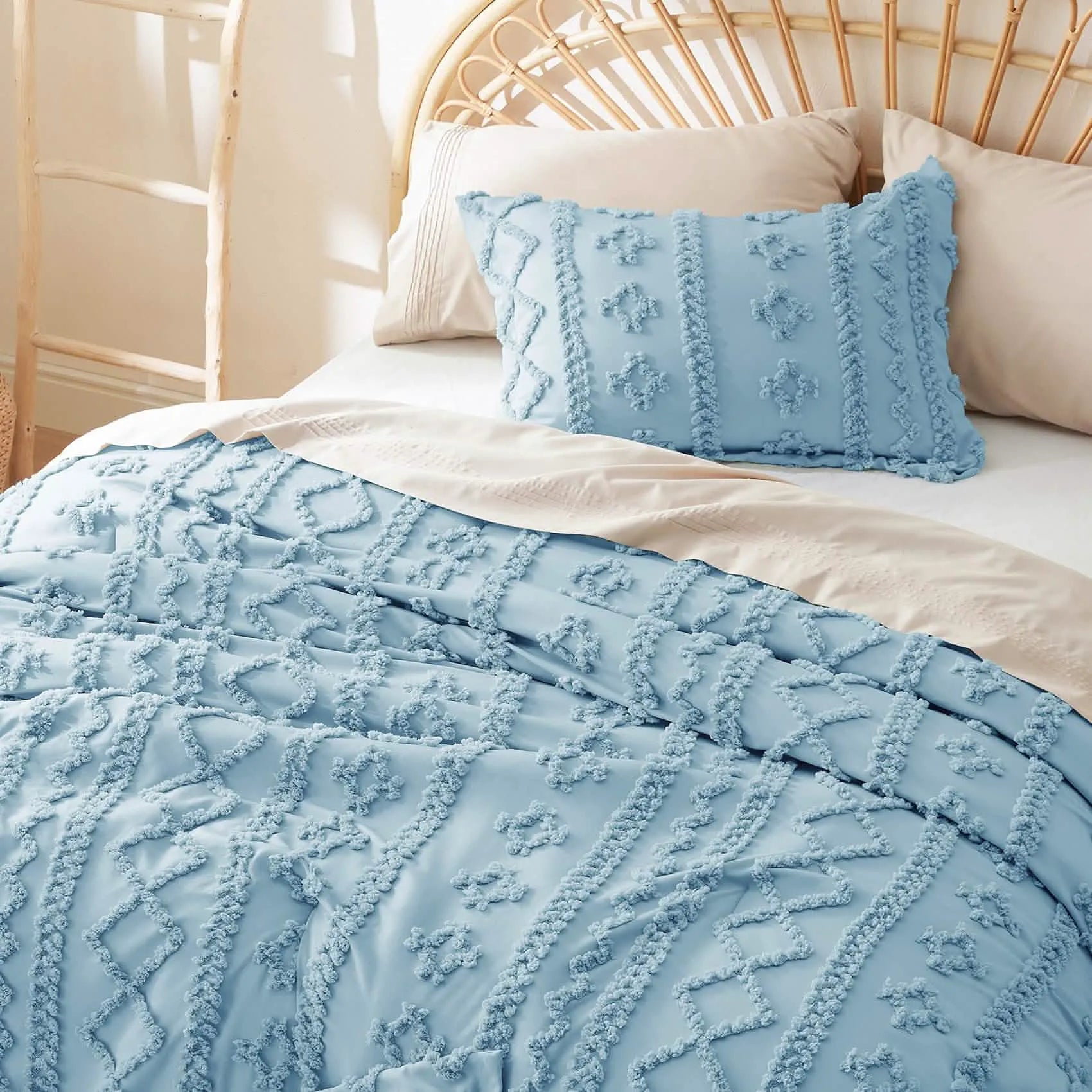 Boho Deluxe Embroidered Comforter Set