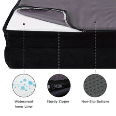 Orthopedic Plush Flannel Dog Couch