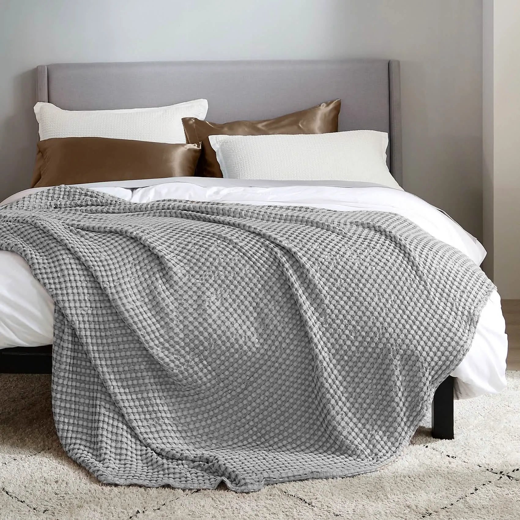 Bamboo Rayon Waffle Blanket