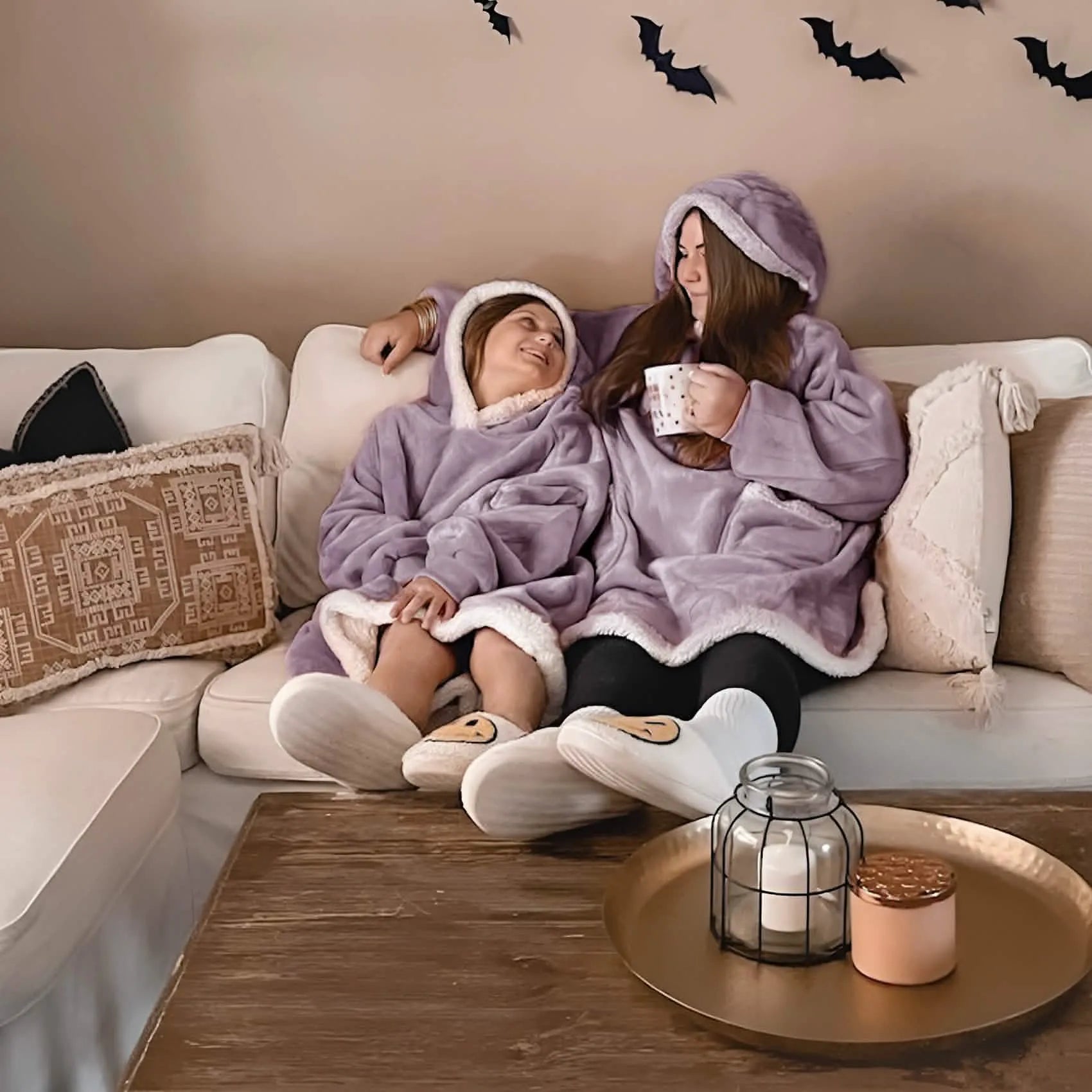 Sherpa Fleece Blanket Hoodie