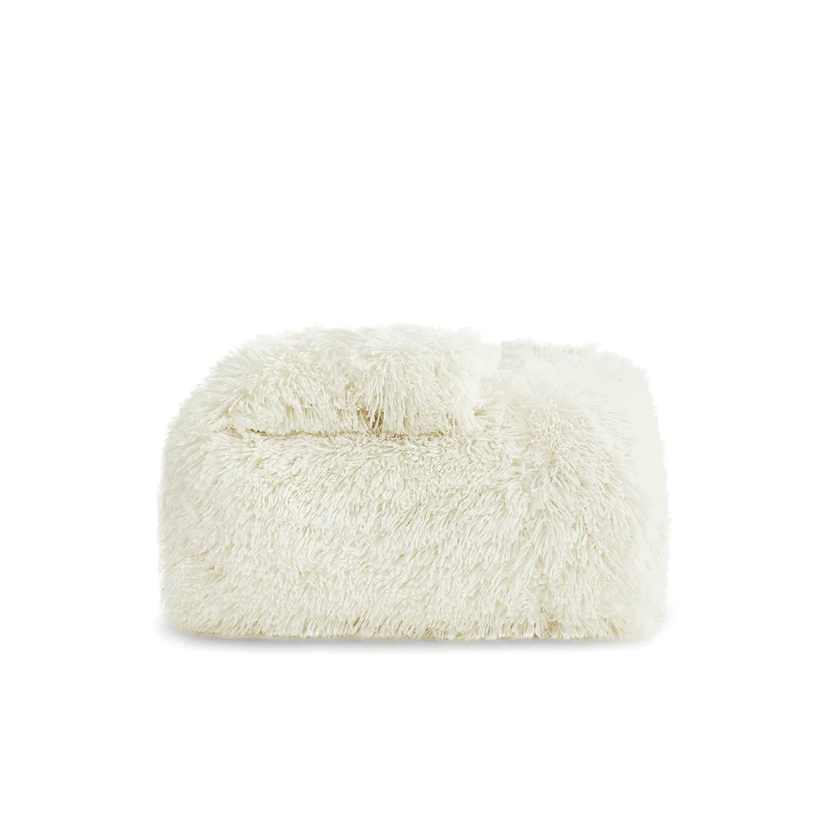 Fuzzy Faux Fur Throw Blanket