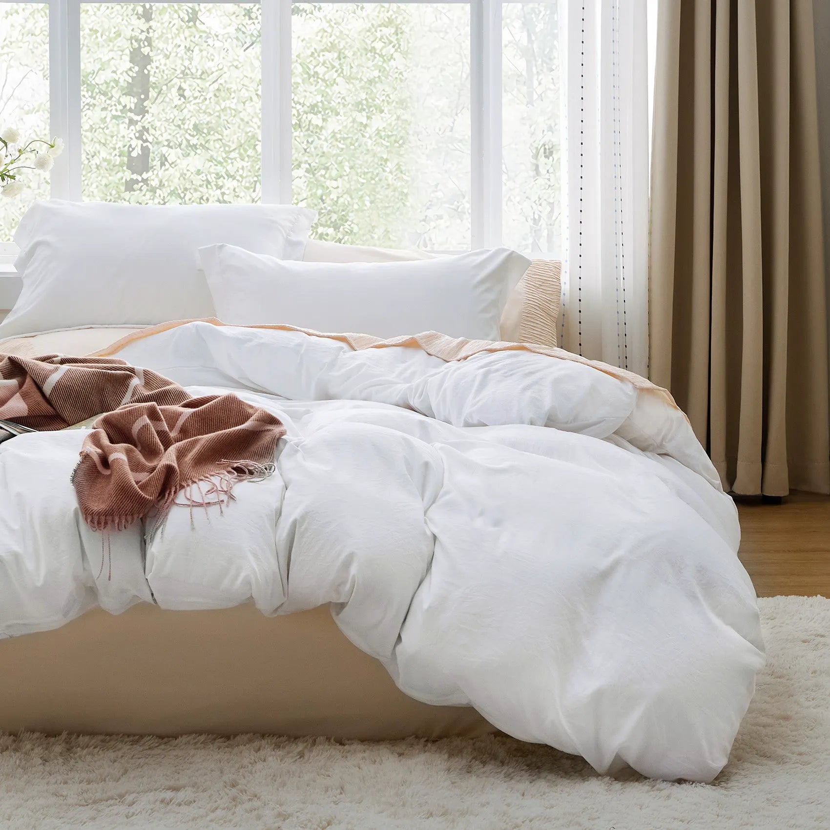Ultra-Soft Hypoallergenic Microfiber Duvet Cover Set
