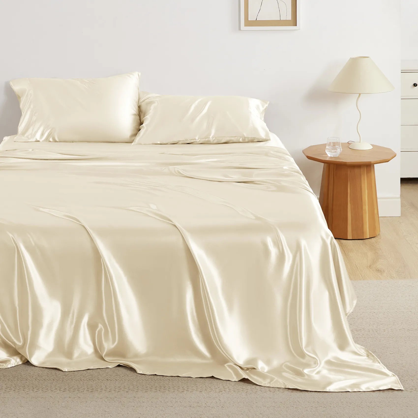 Luxurious Satin Sheet Set