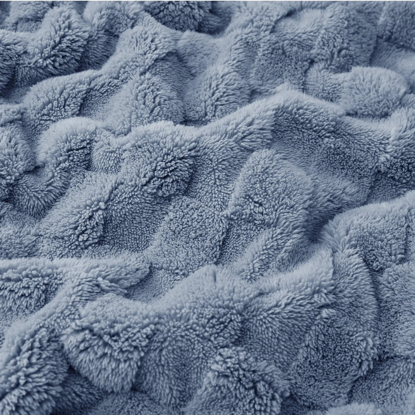 Jacquard Shaggy Sherpa Blanket
