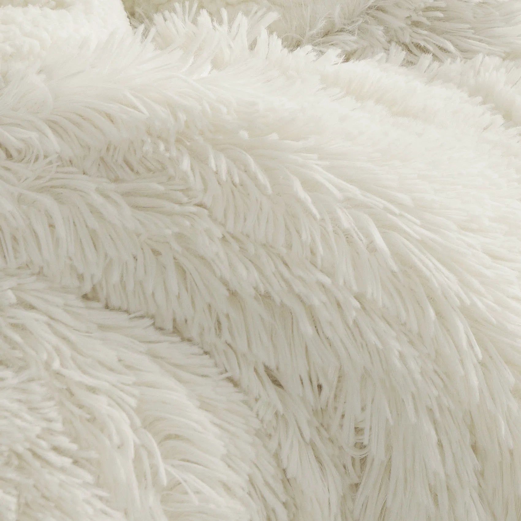 Fuzzy Faux Fur Throw Blanket