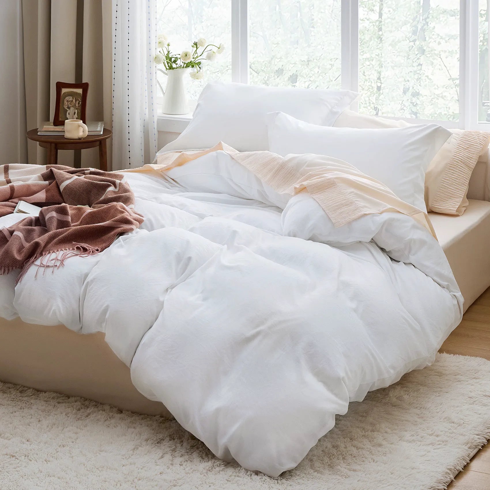 Ultra-Soft Hypoallergenic Microfiber Duvet Cover Set