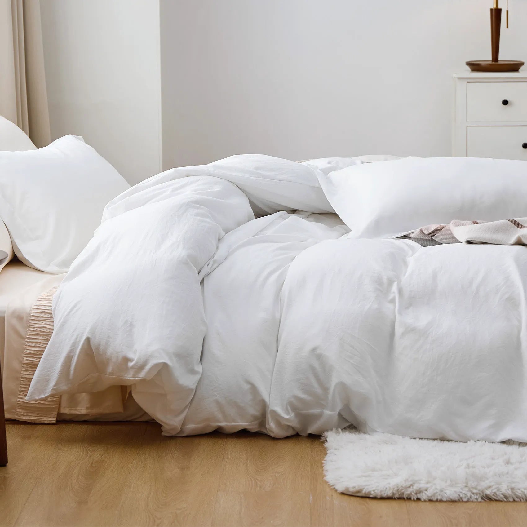 Ultra-Soft Hypoallergenic Microfiber Duvet Cover Set