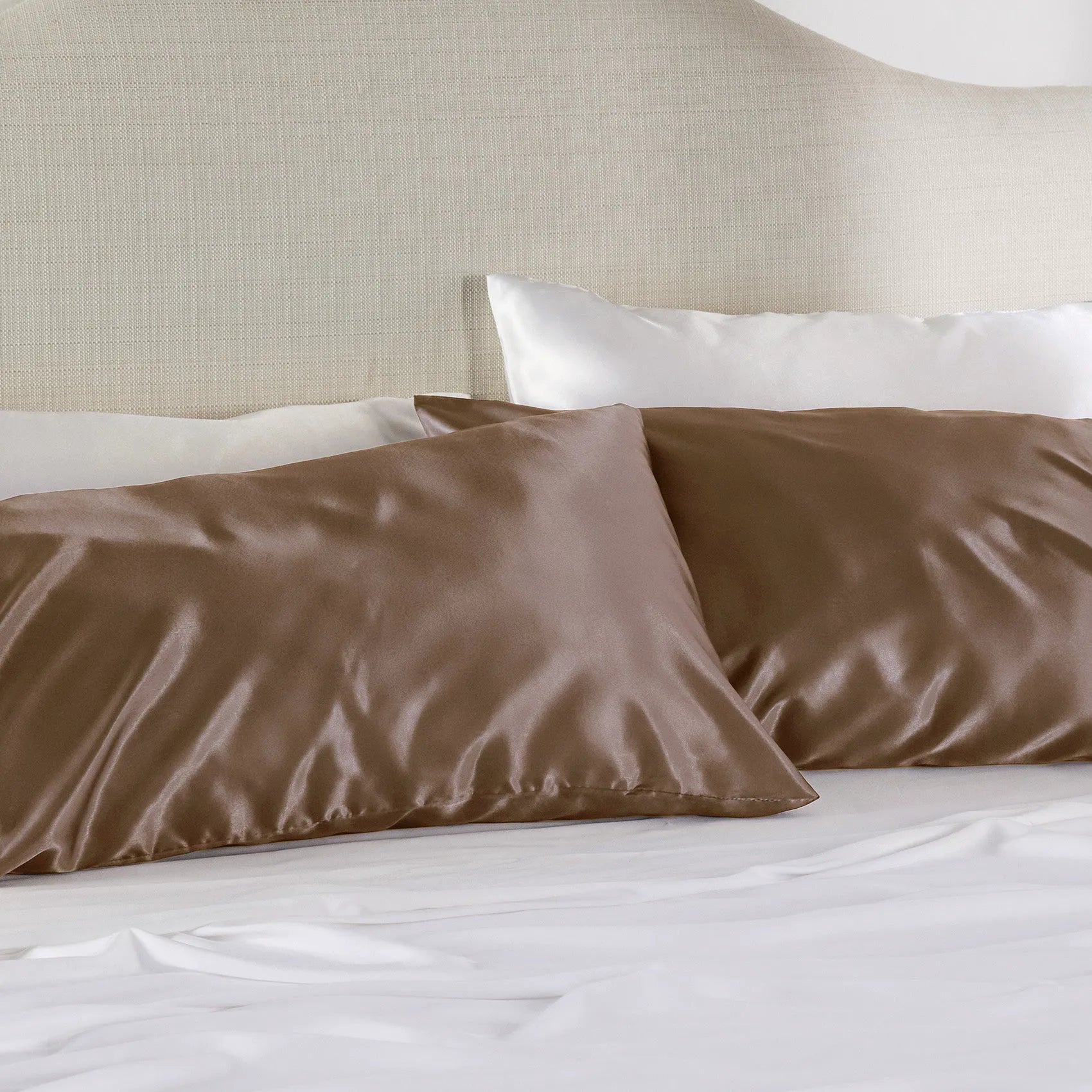 Luxurious Solid Satin Pillowcase