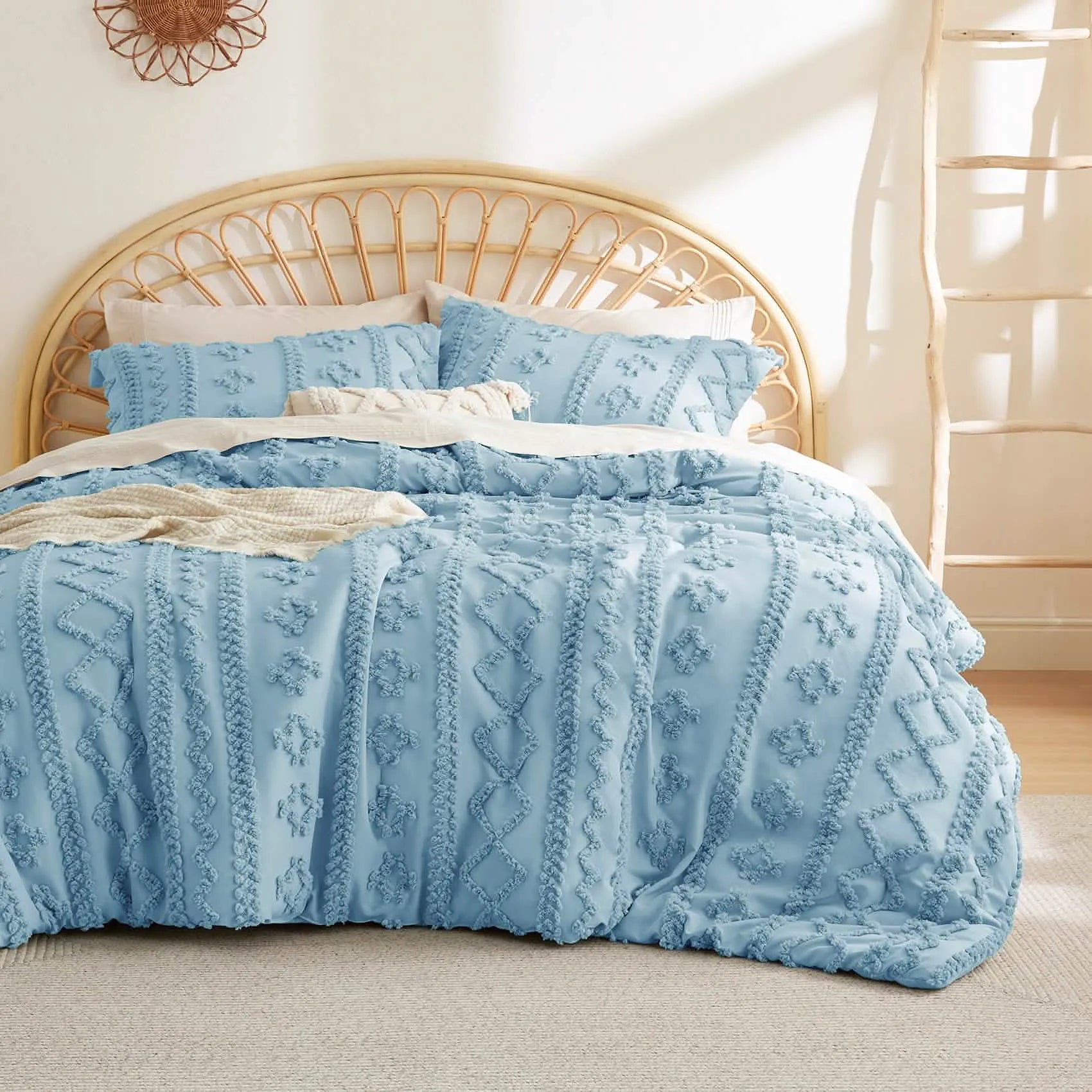 Boho Deluxe Embroidered Comforter Set