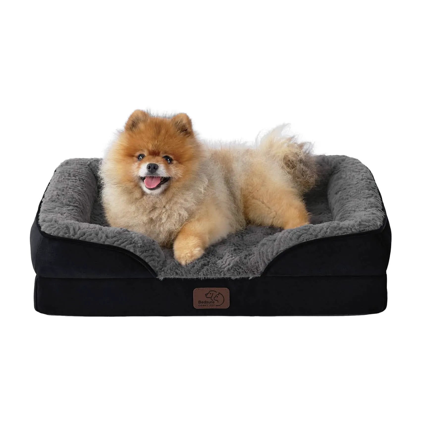 Orthopedic Plush Flannel Dog Couch