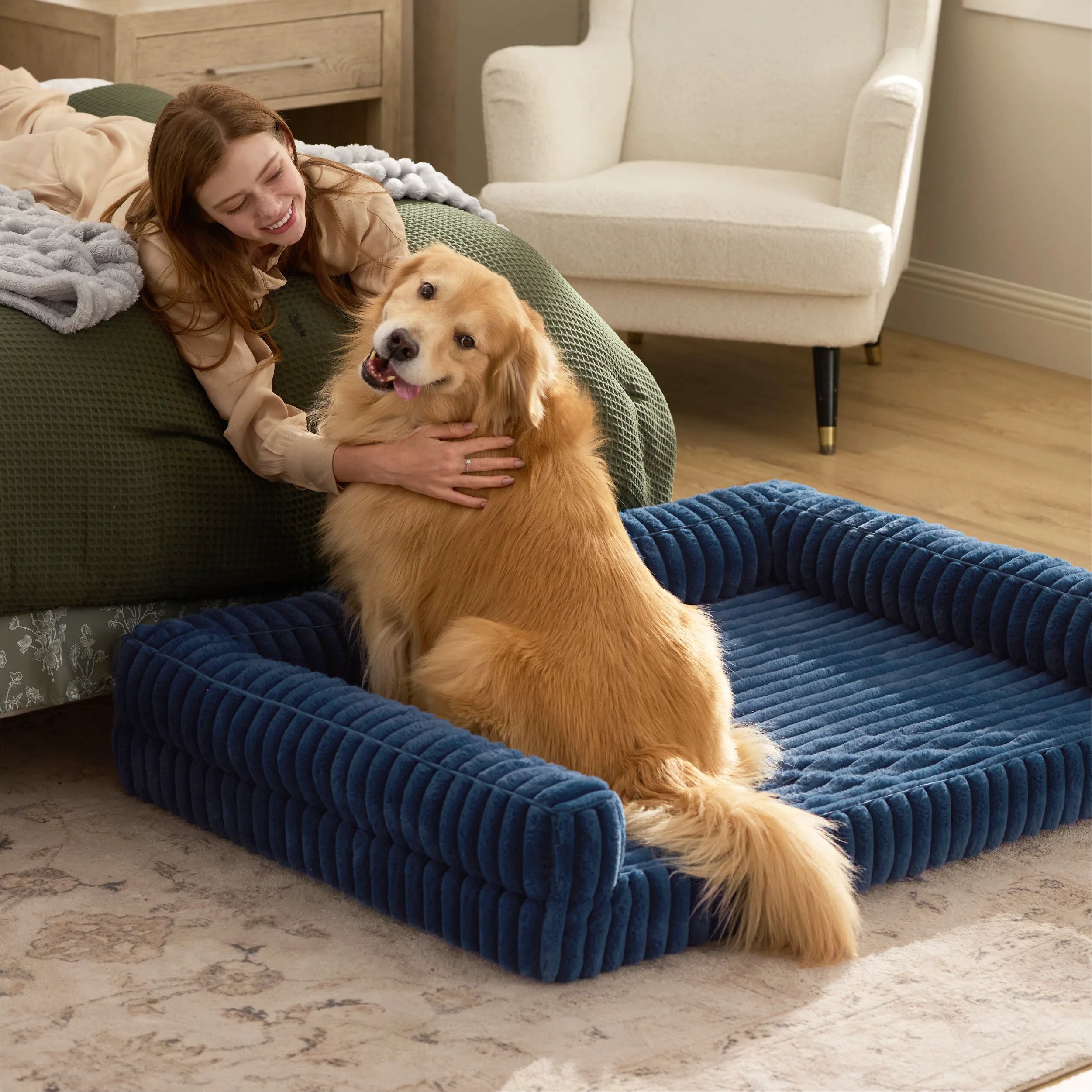 ComfyFleece™ Pet Sofa