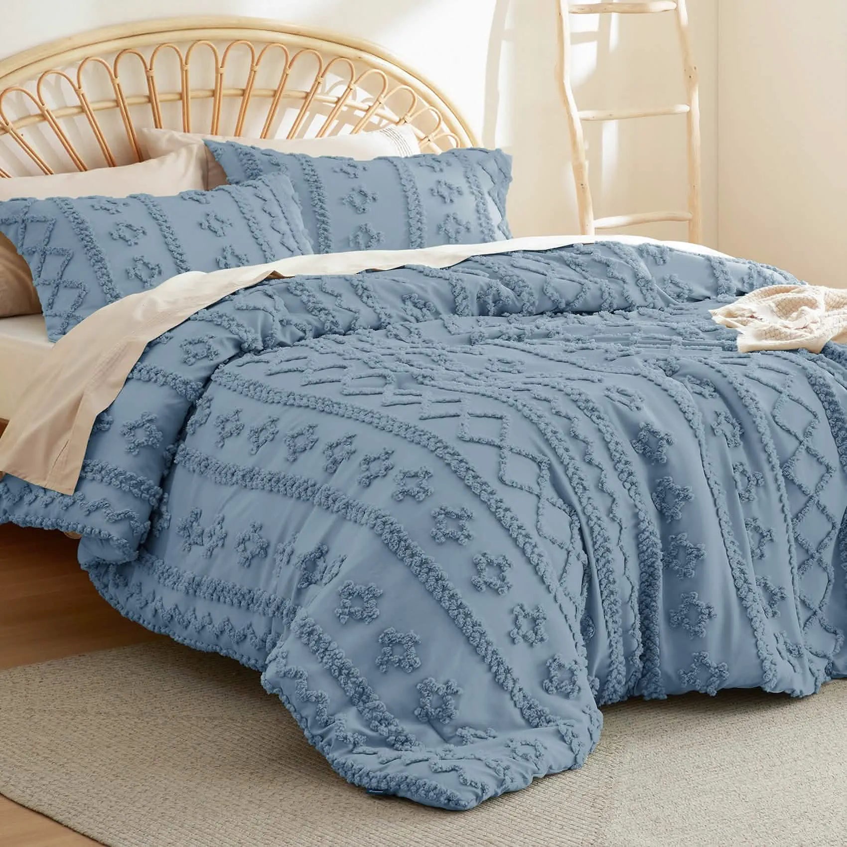 Boho Deluxe Embroidered Comforter Set