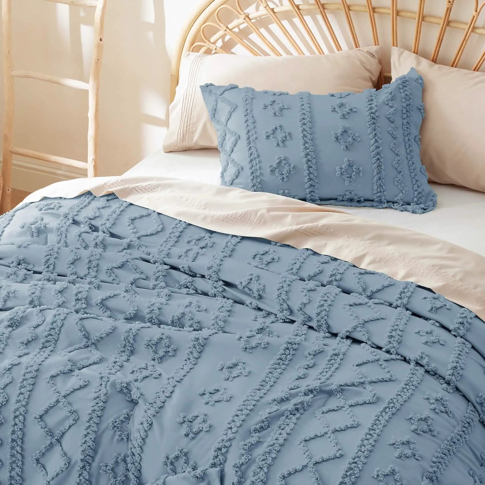 Boho Deluxe Embroidered Comforter Set