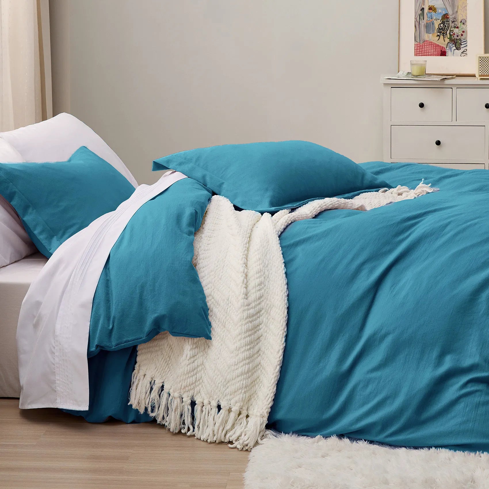 Ultra-Soft Hypoallergenic Microfiber Duvet Cover Set