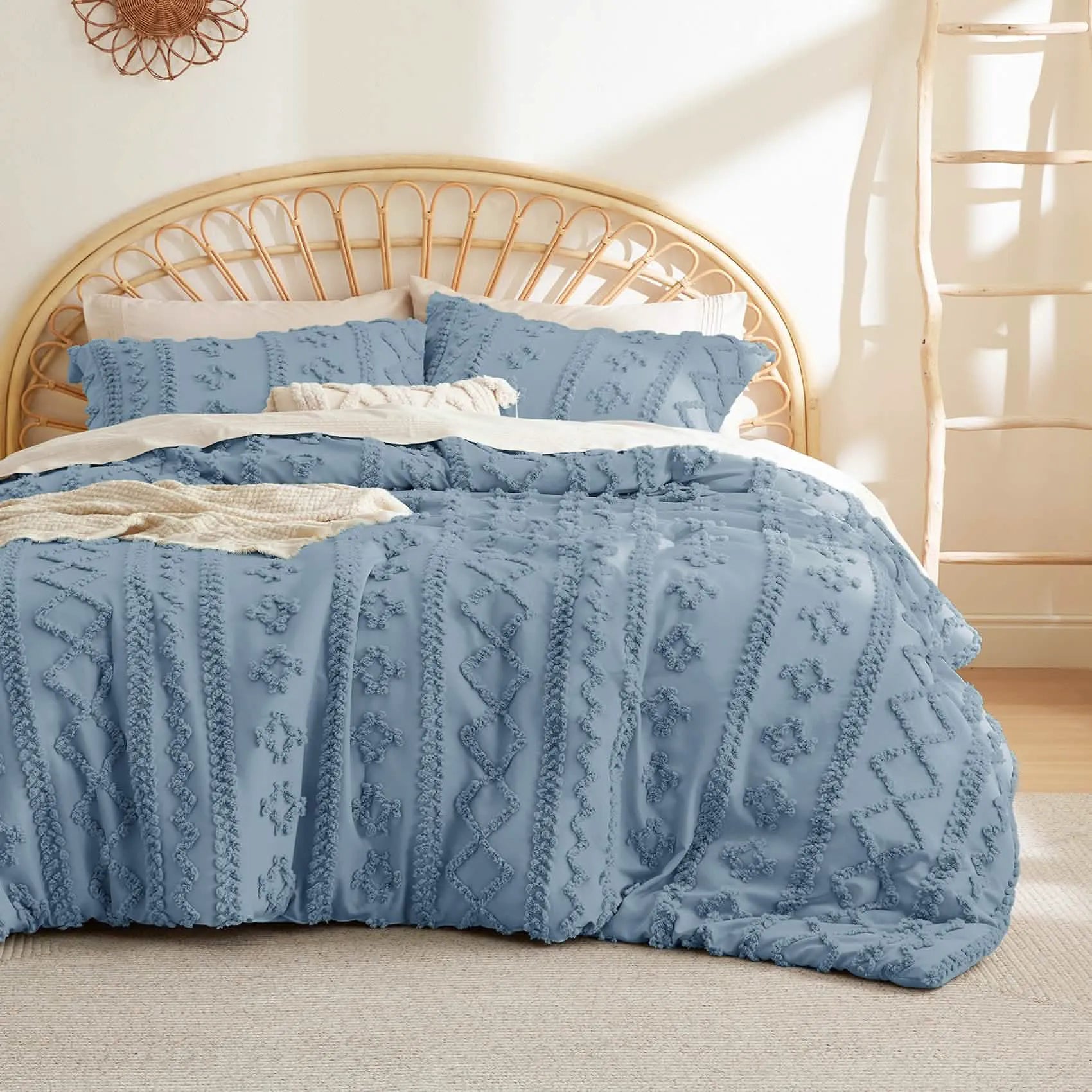 Boho Deluxe Embroidered Comforter Set