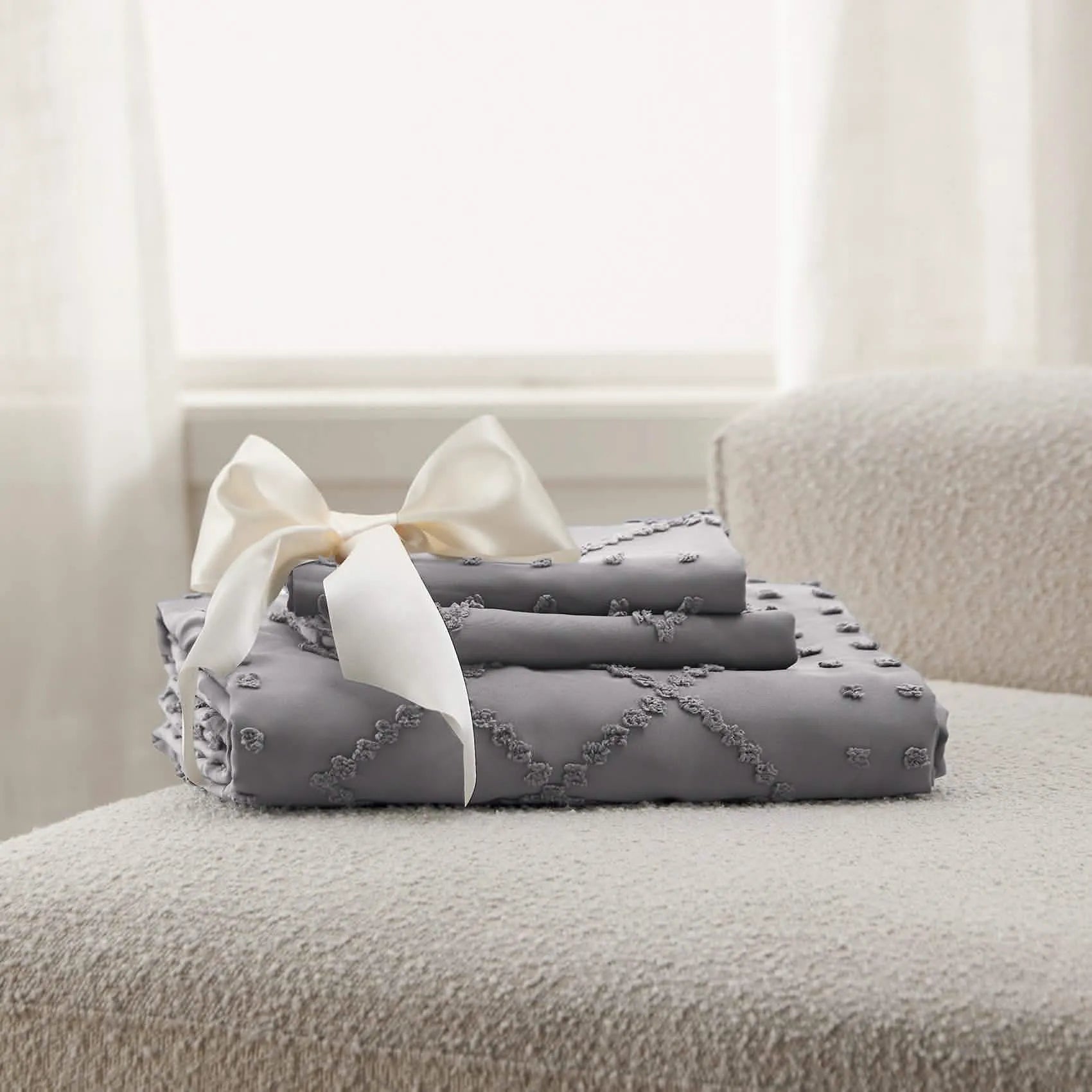 Boho Embroidery Duvet Cover Set