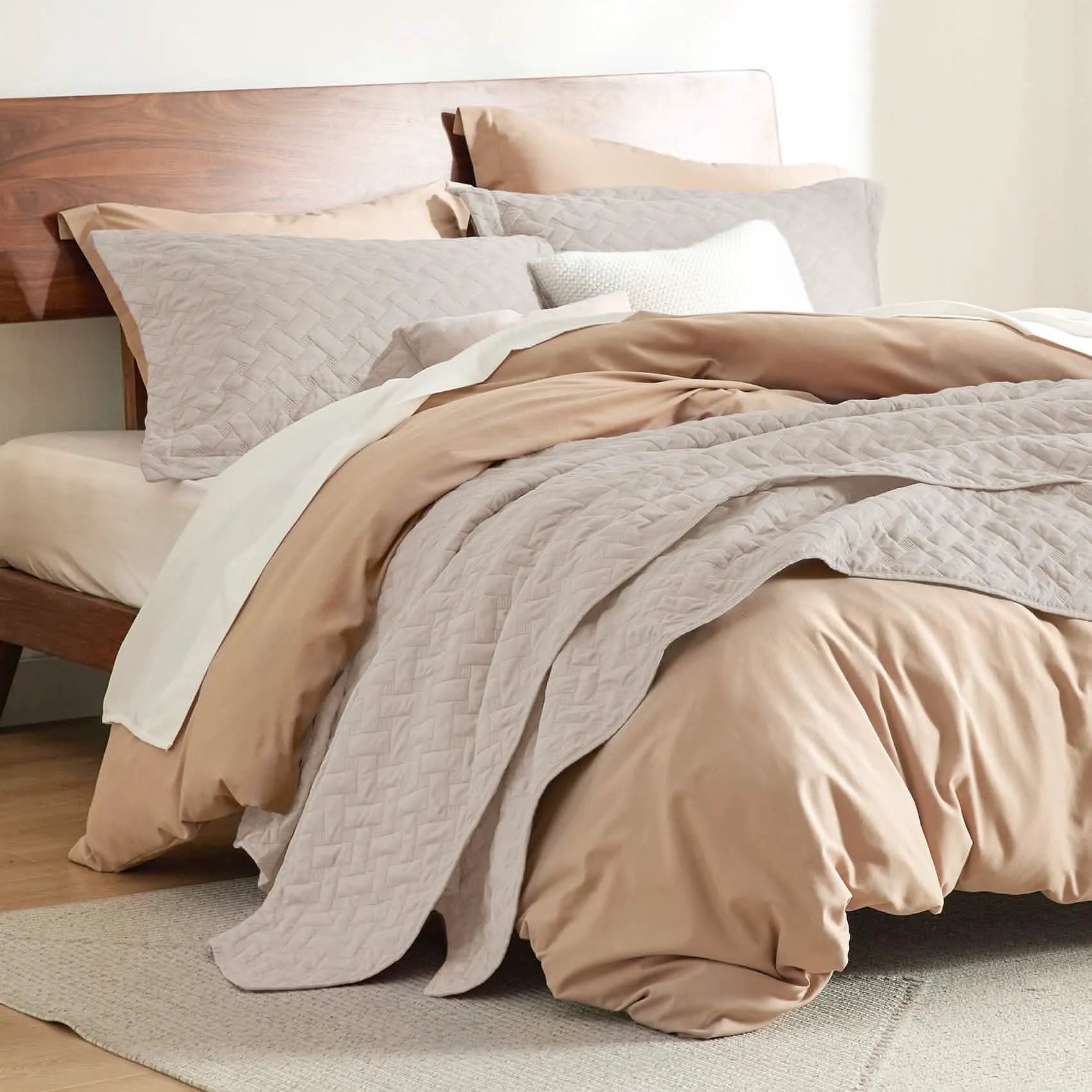 Basketweave Quilt Set