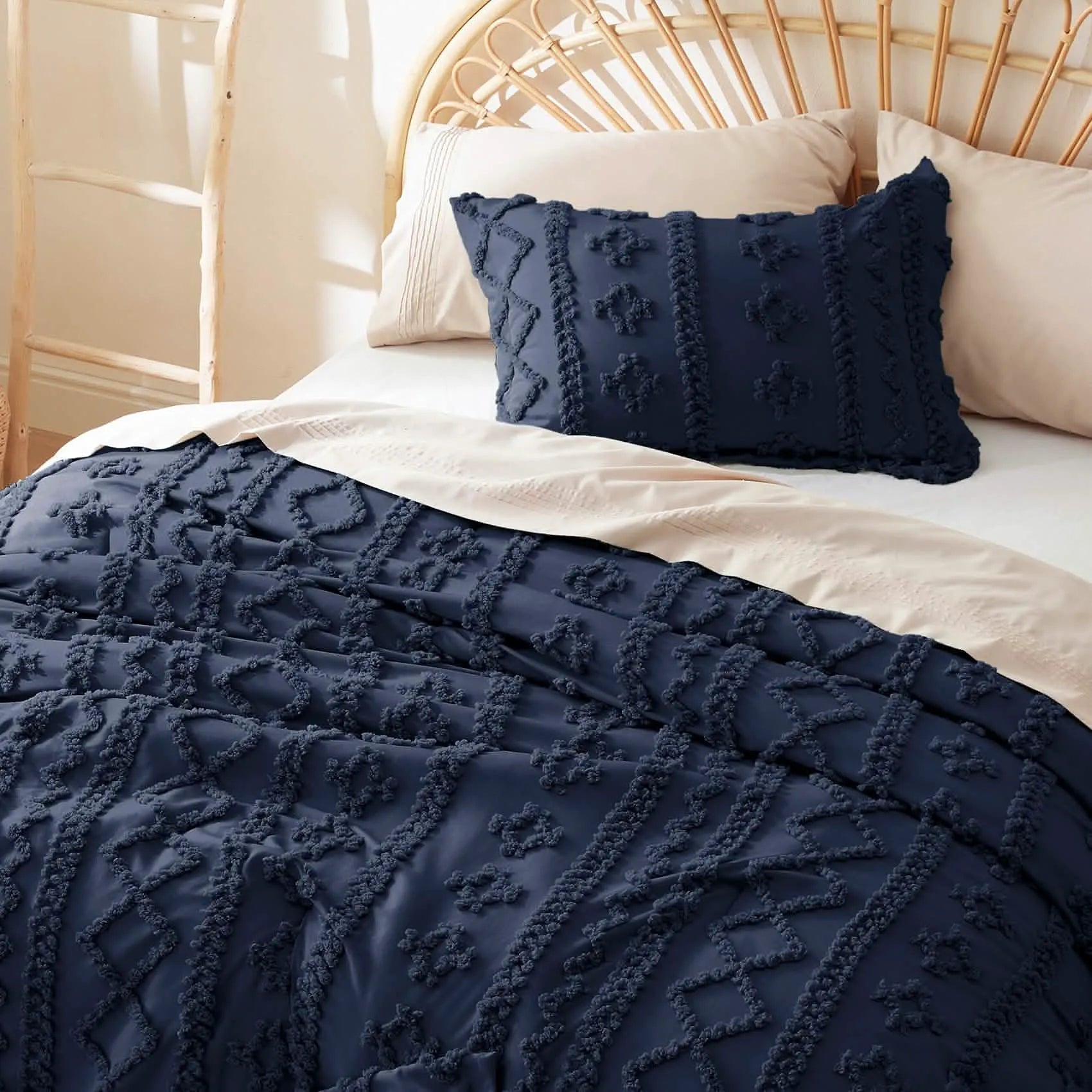 Boho Deluxe Embroidered Comforter Set