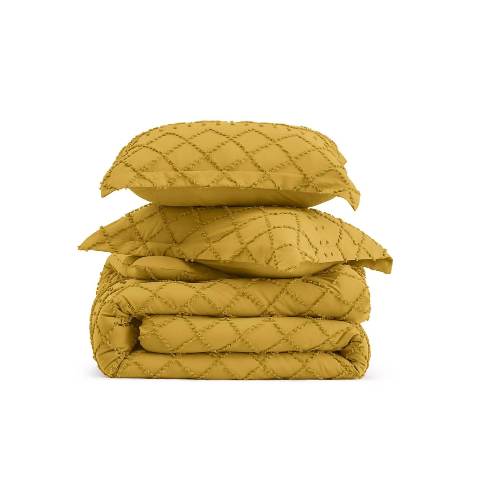Tufted Embroidery Comforter Set
