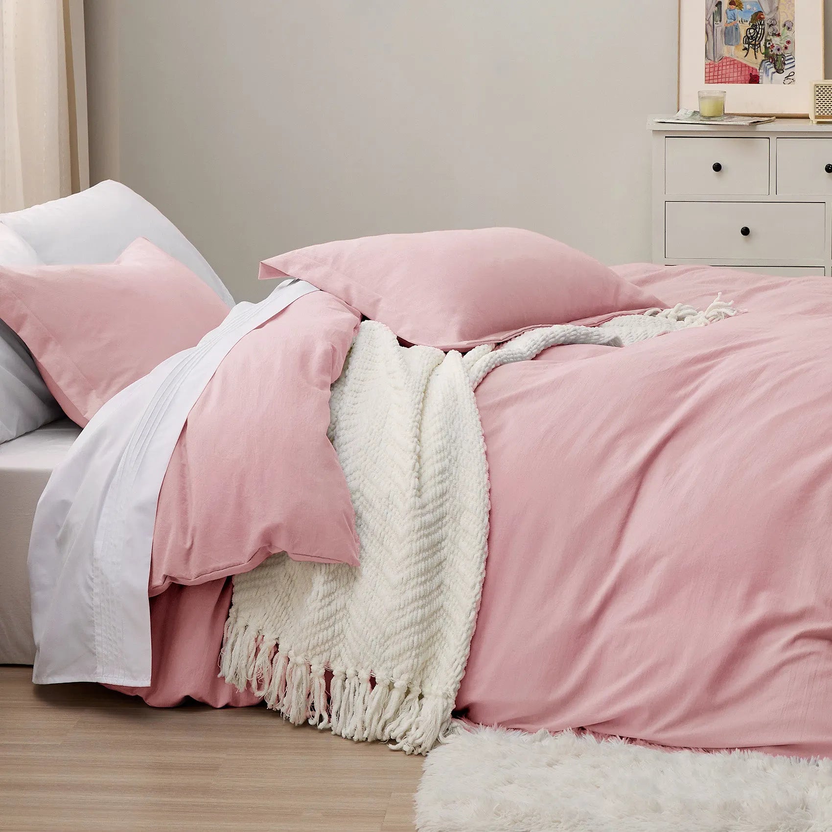 Ultra-Soft Hypoallergenic Microfiber Duvet Cover Set