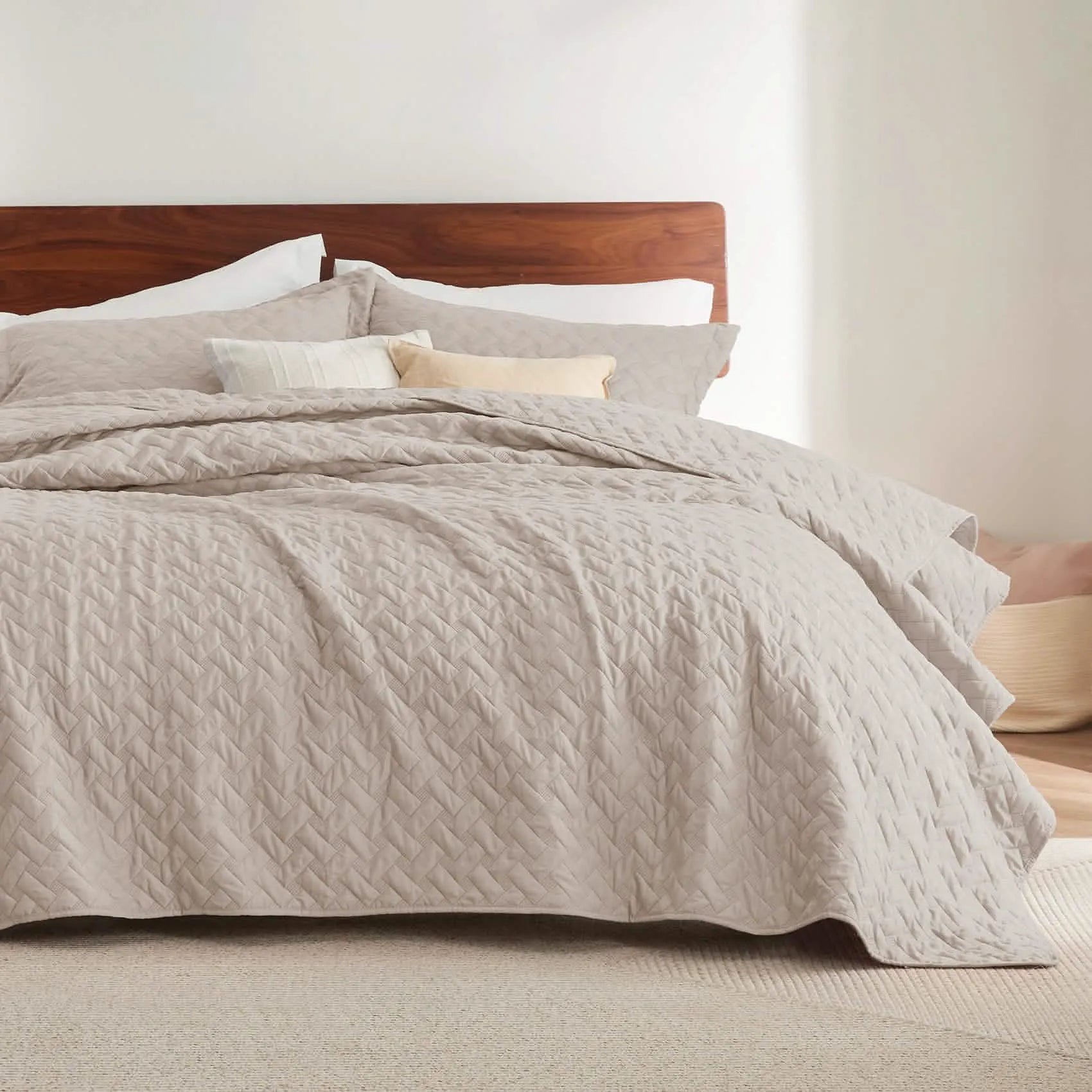 Basketweave Quilt Set