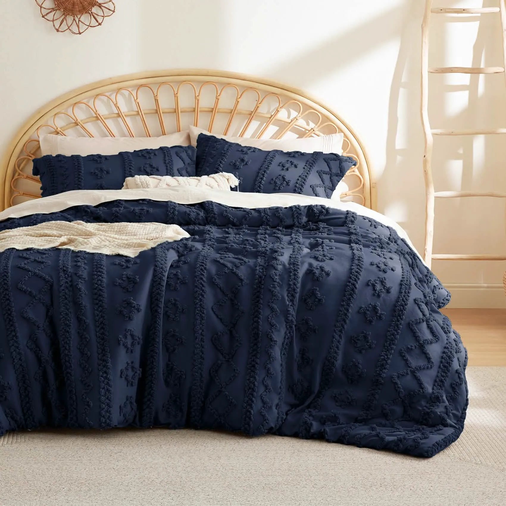 Boho Deluxe Embroidered Comforter Set