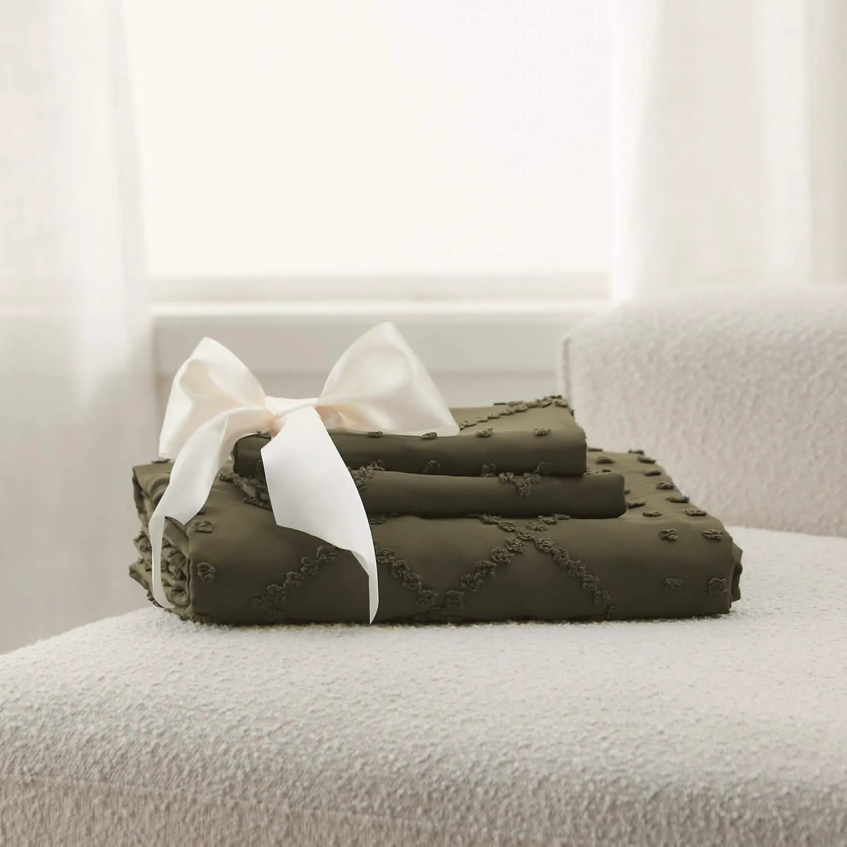 Boho Embroidery Duvet Cover Set