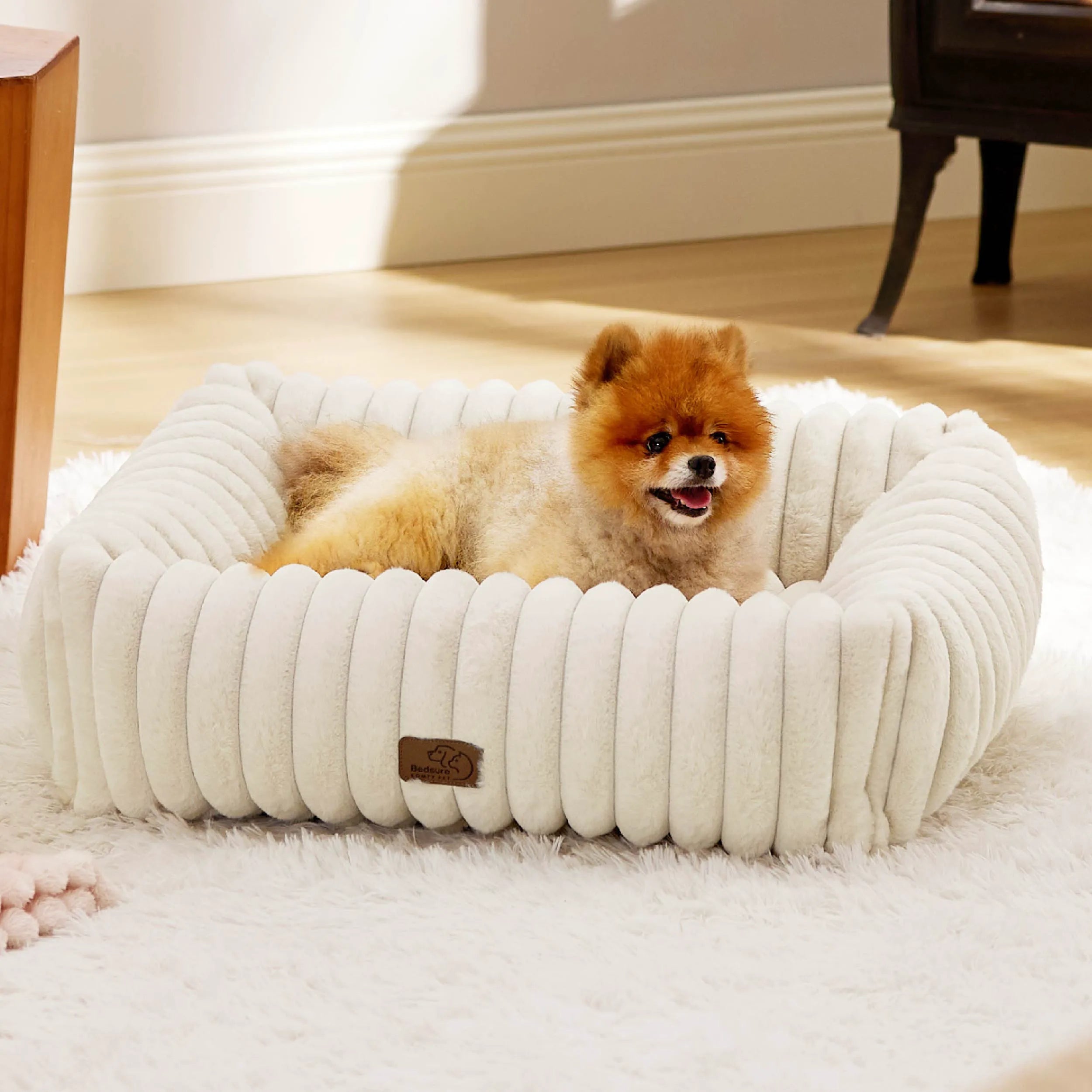 ComfyFleece™ Rectangular Dog Bed