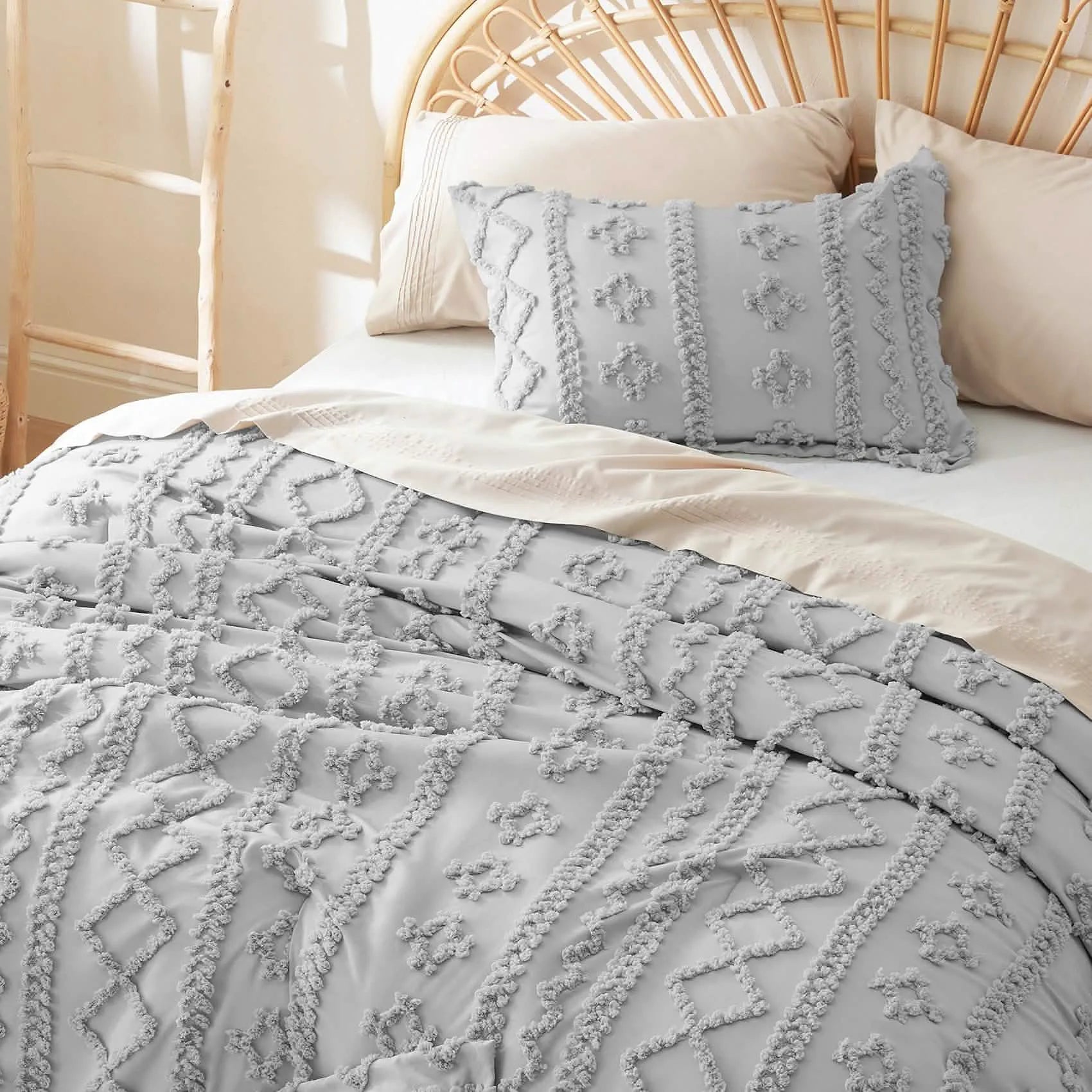 Boho Deluxe Embroidered Comforter Set