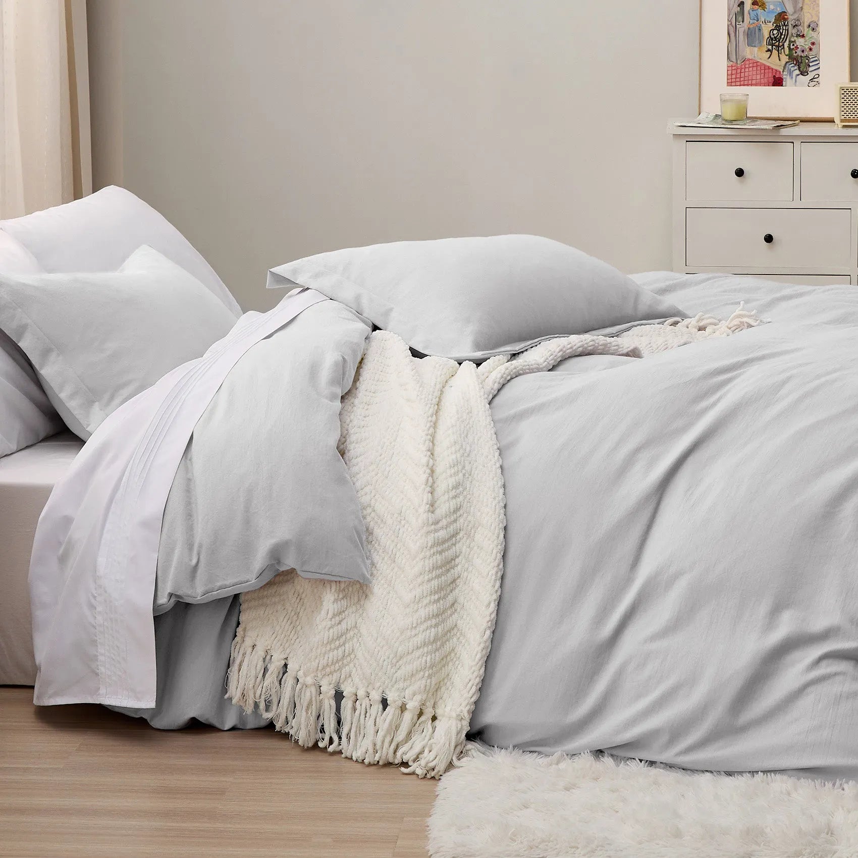 Ultra-Soft Hypoallergenic Microfiber Duvet Cover Set