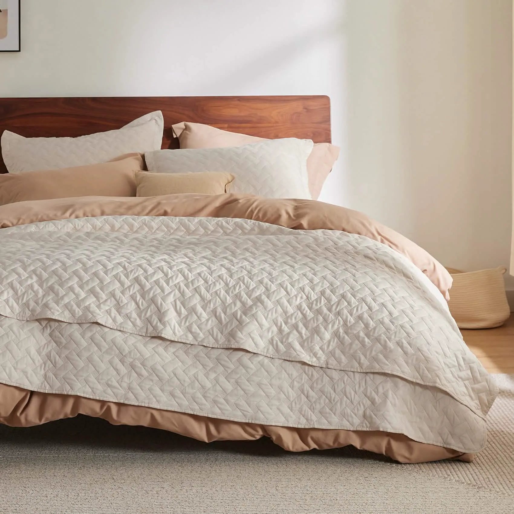 Basketweave Quilt Set