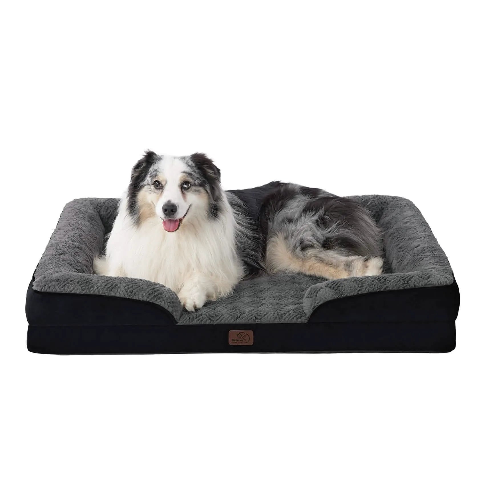 Orthopedic Plush Flannel Dog Couch