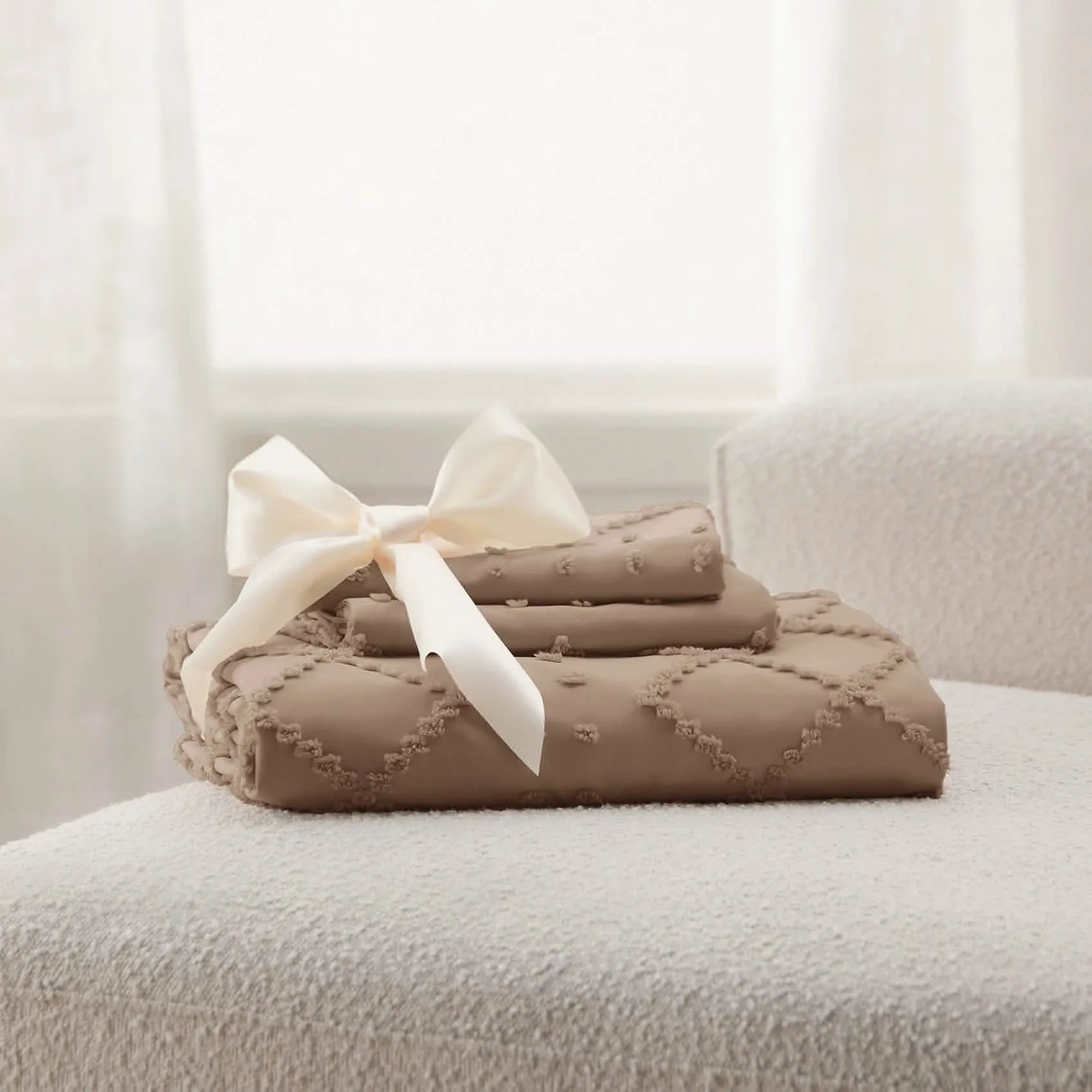 Boho Embroidery Duvet Cover Set