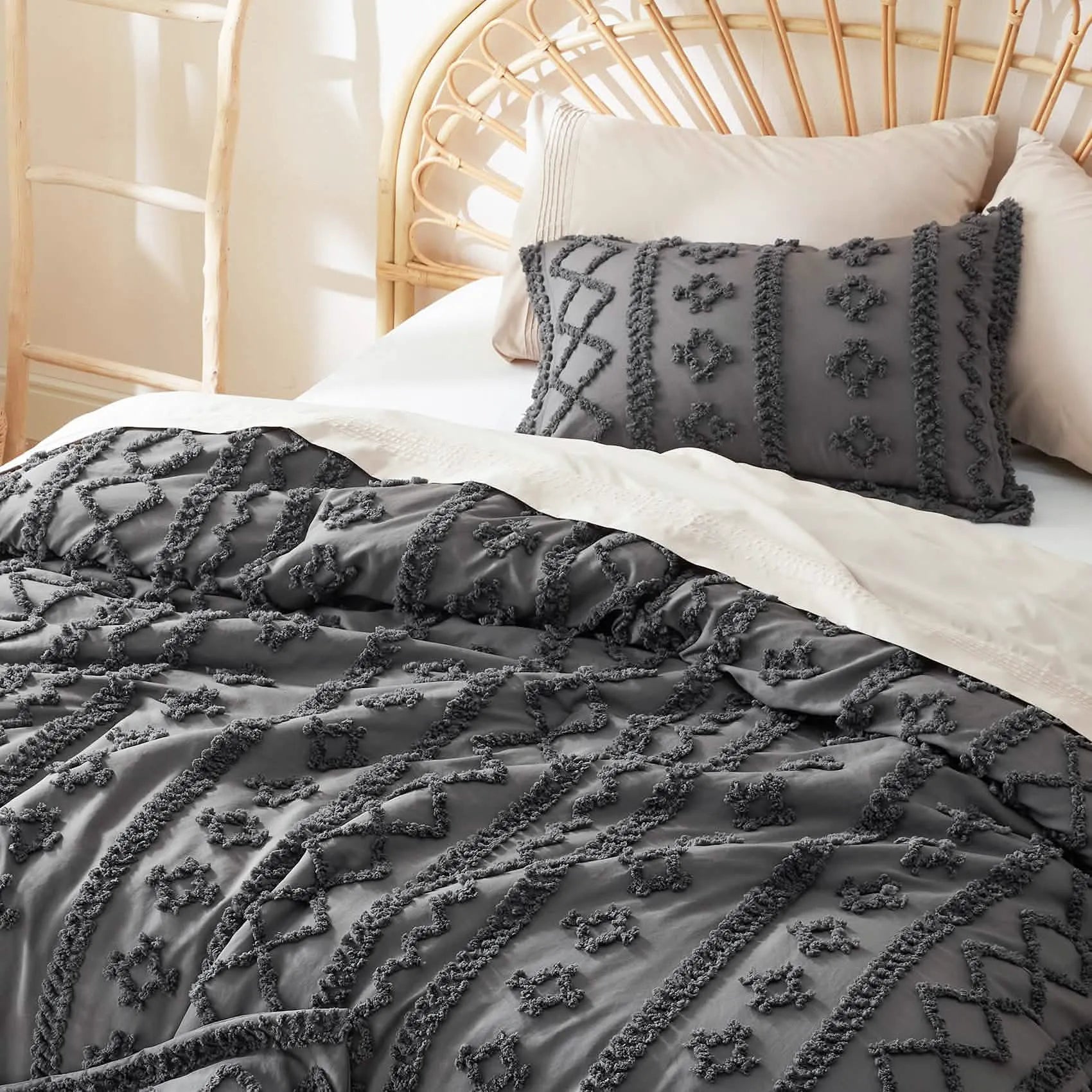 Boho Deluxe Embroidered Comforter Set