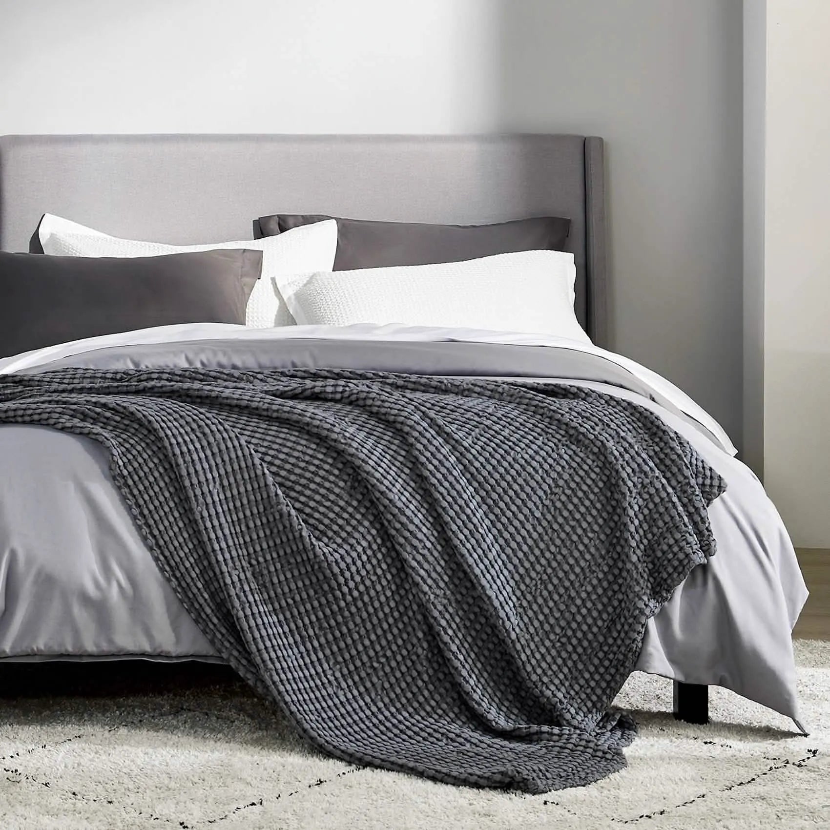 Bamboo Rayon Waffle Blanket