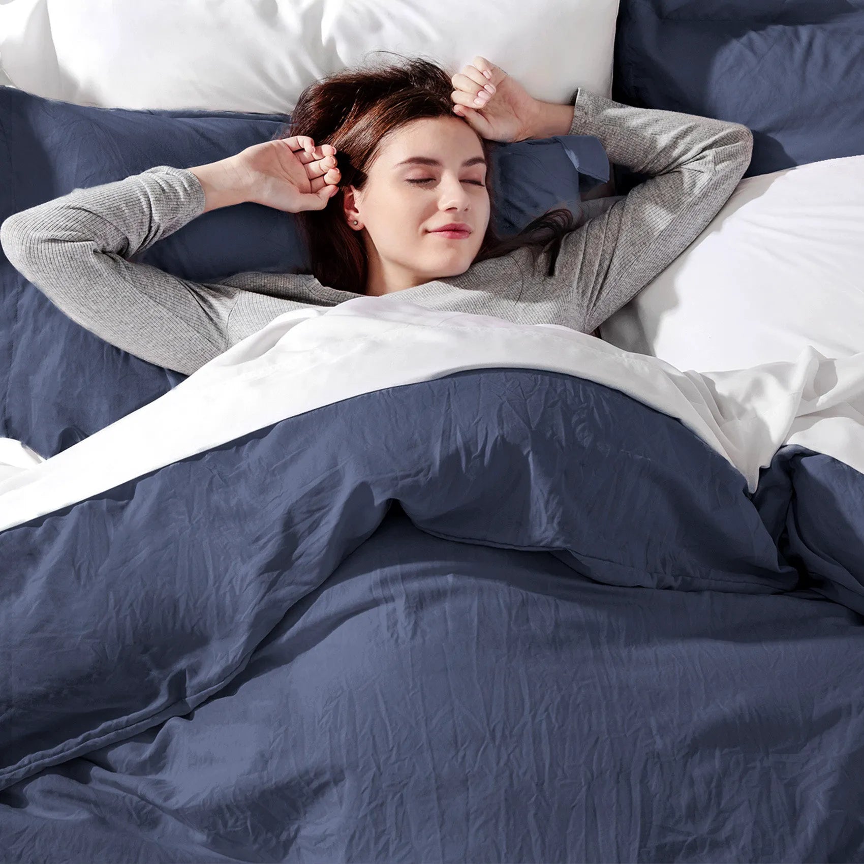 Ultra-Soft Hypoallergenic Microfiber Duvet Cover Set