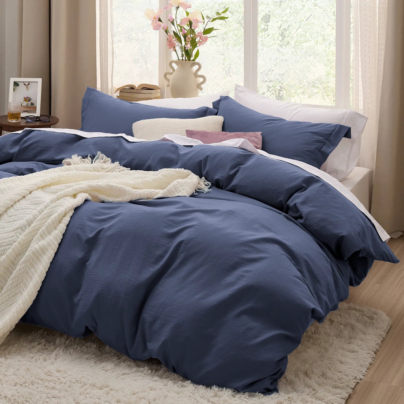 Ultra-Soft Hypoallergenic Microfiber Duvet Cover Set