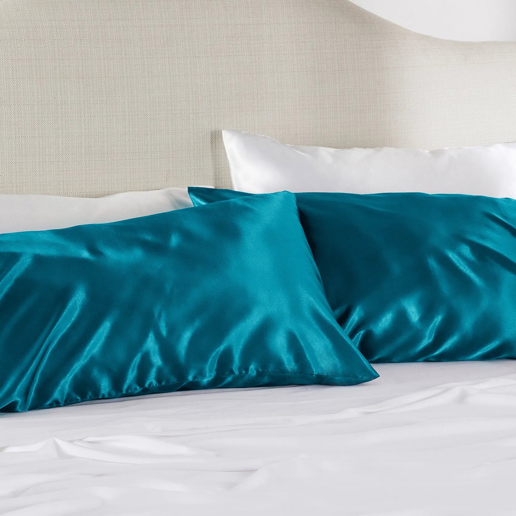 Luxurious Solid Satin Pillowcase