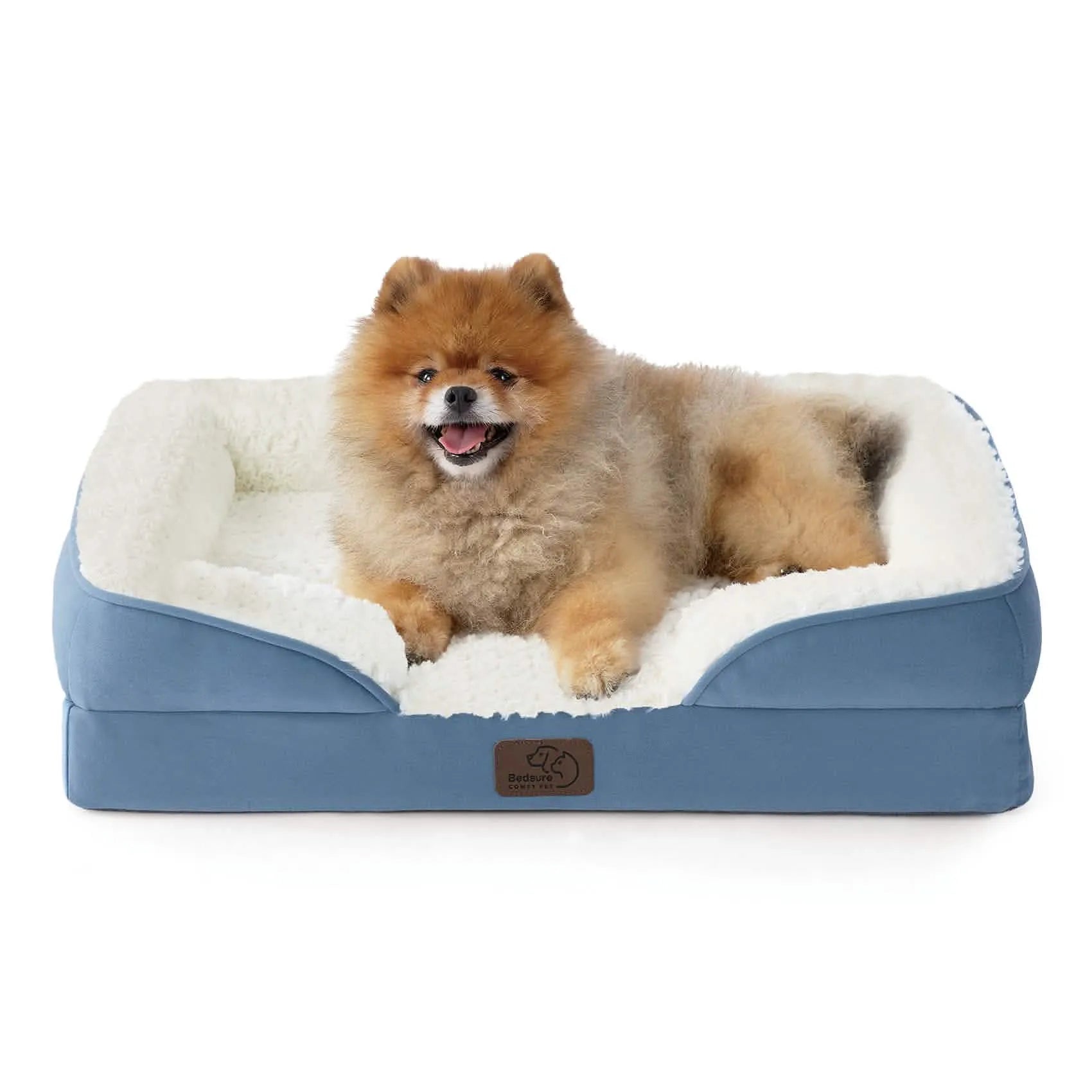Orthopedic Plush Flannel Dog Couch