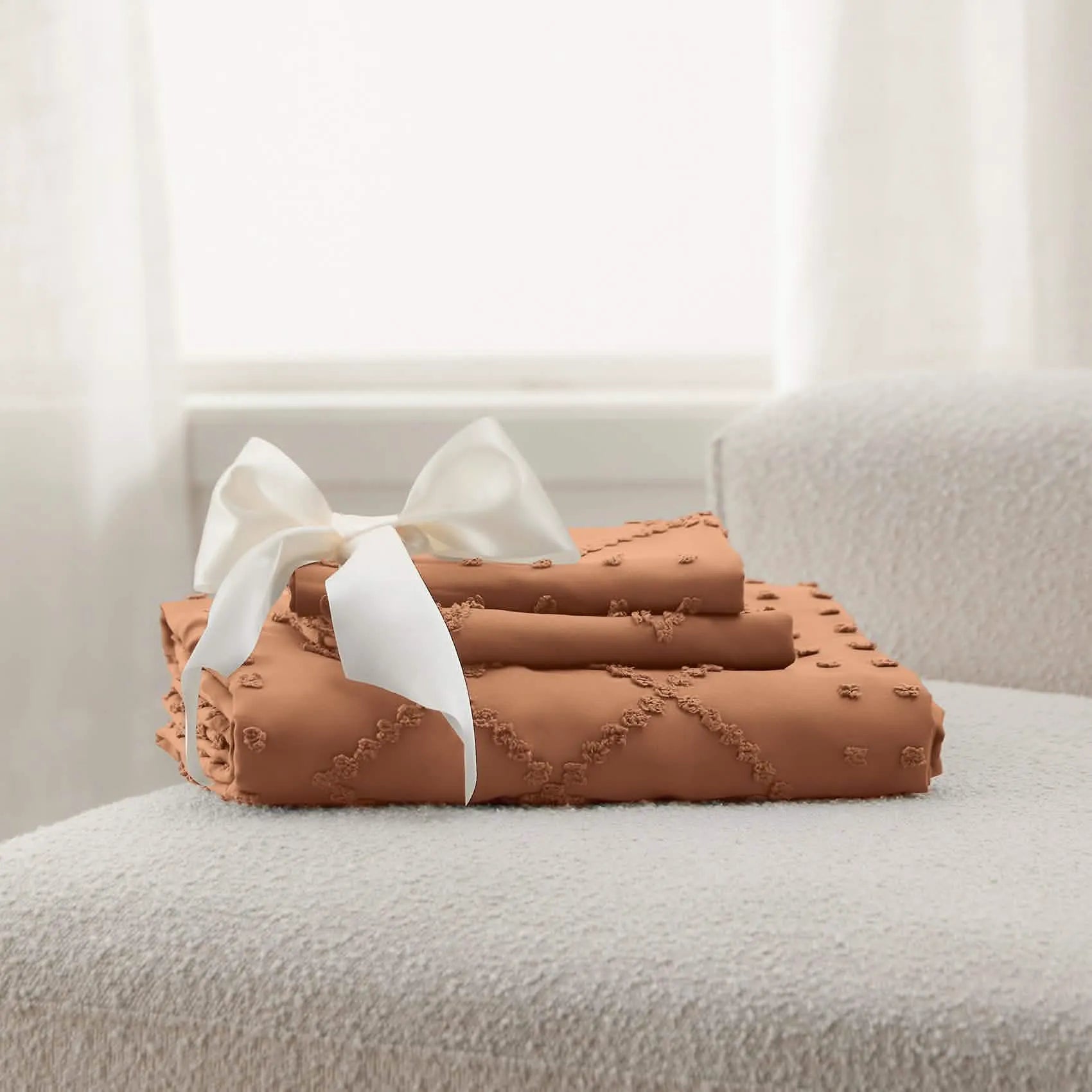 Boho Embroidery Duvet Cover Set