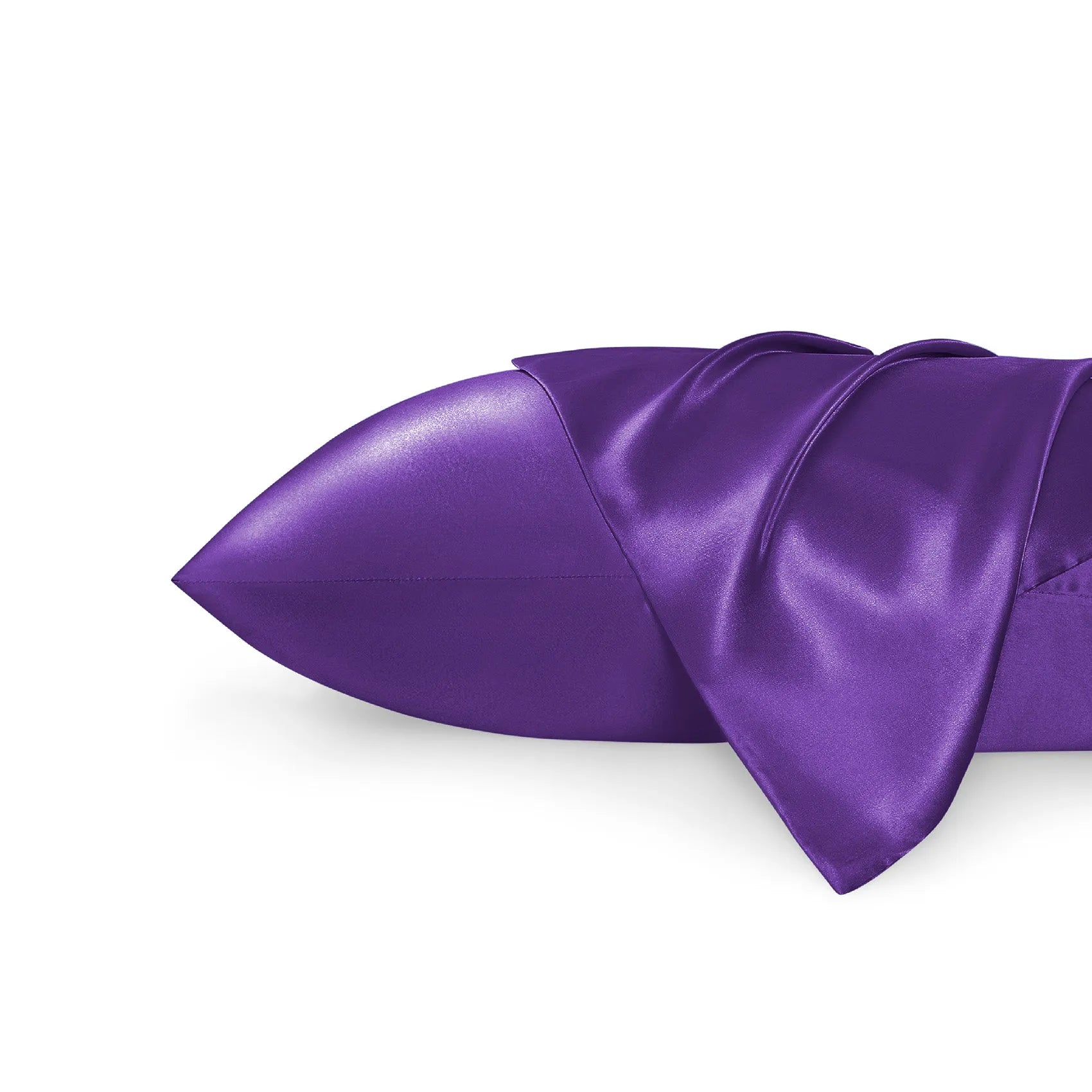 Luxurious Solid Satin Pillowcase
