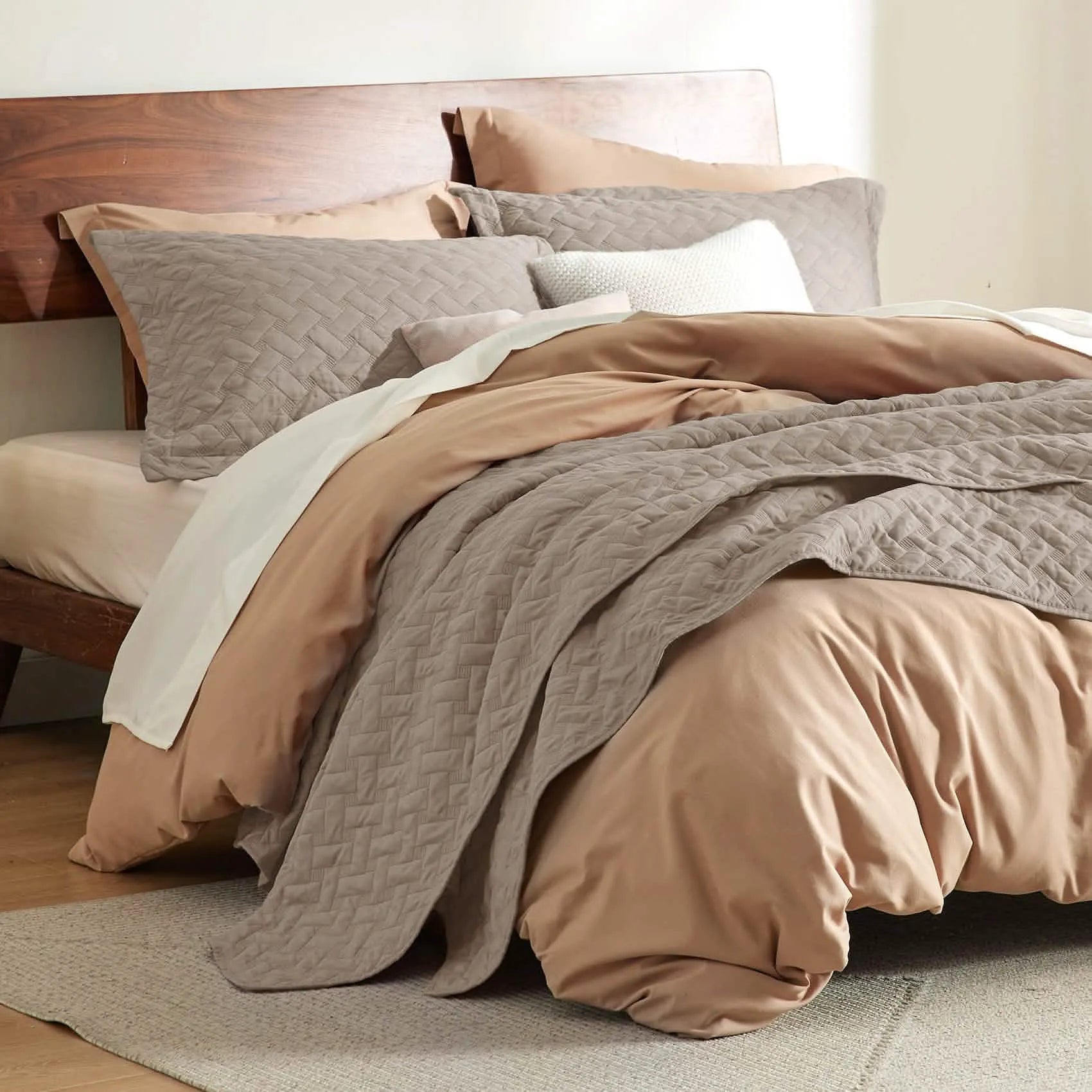 Basketweave Quilt Set